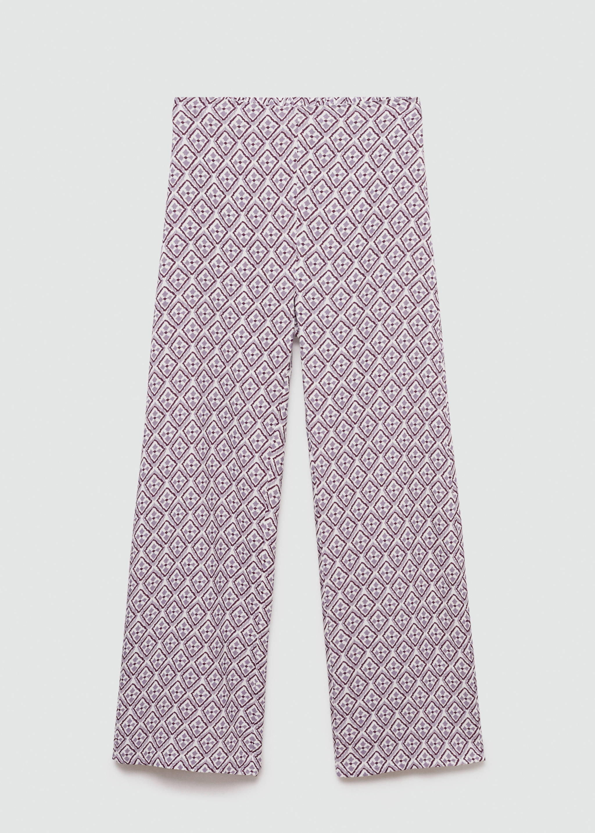 Pantalón estampado fluido - Artículo sin modelo