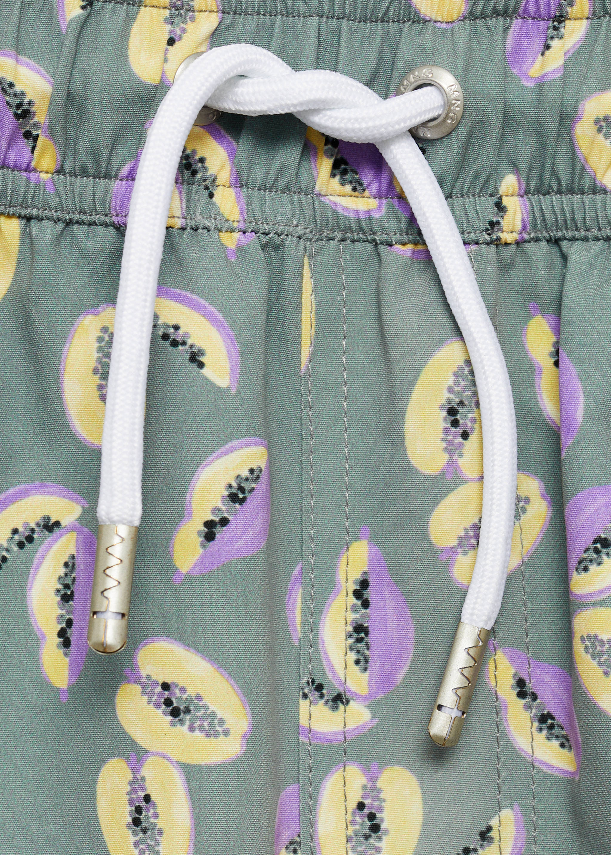 Bañador estampado papaya - Detalle del artículo 0