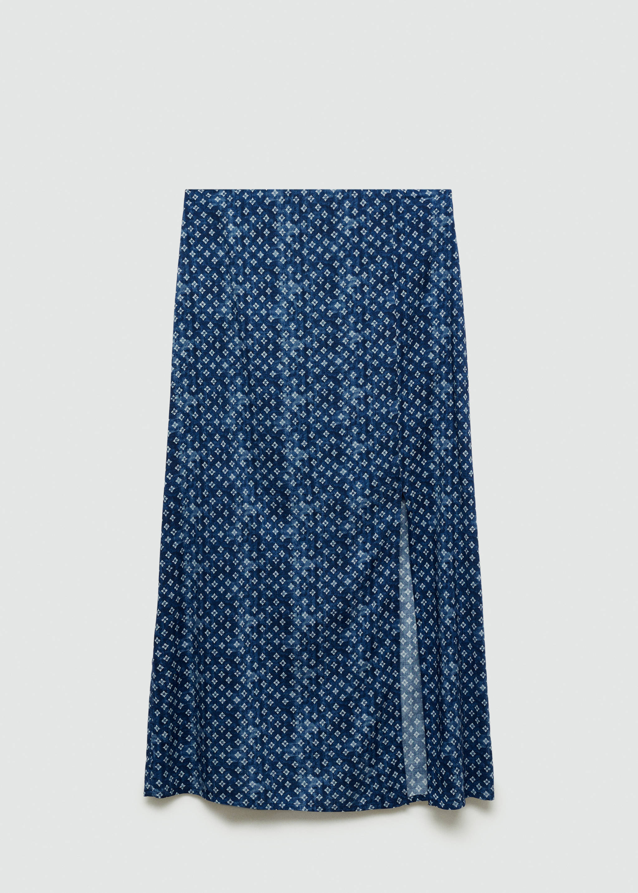 Printed midi skirt - Article without model