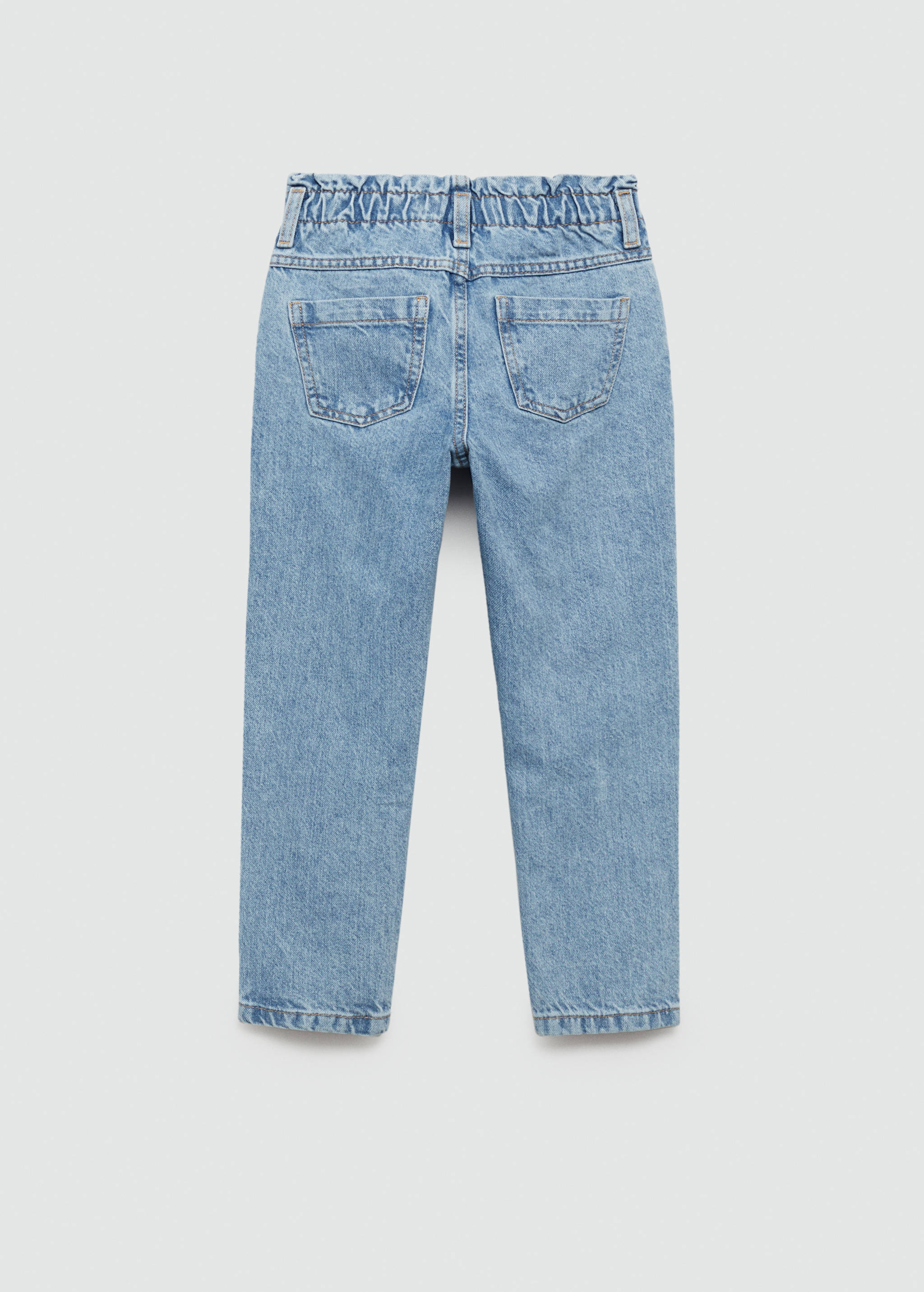 Paperbag jeans - Reverse of the article