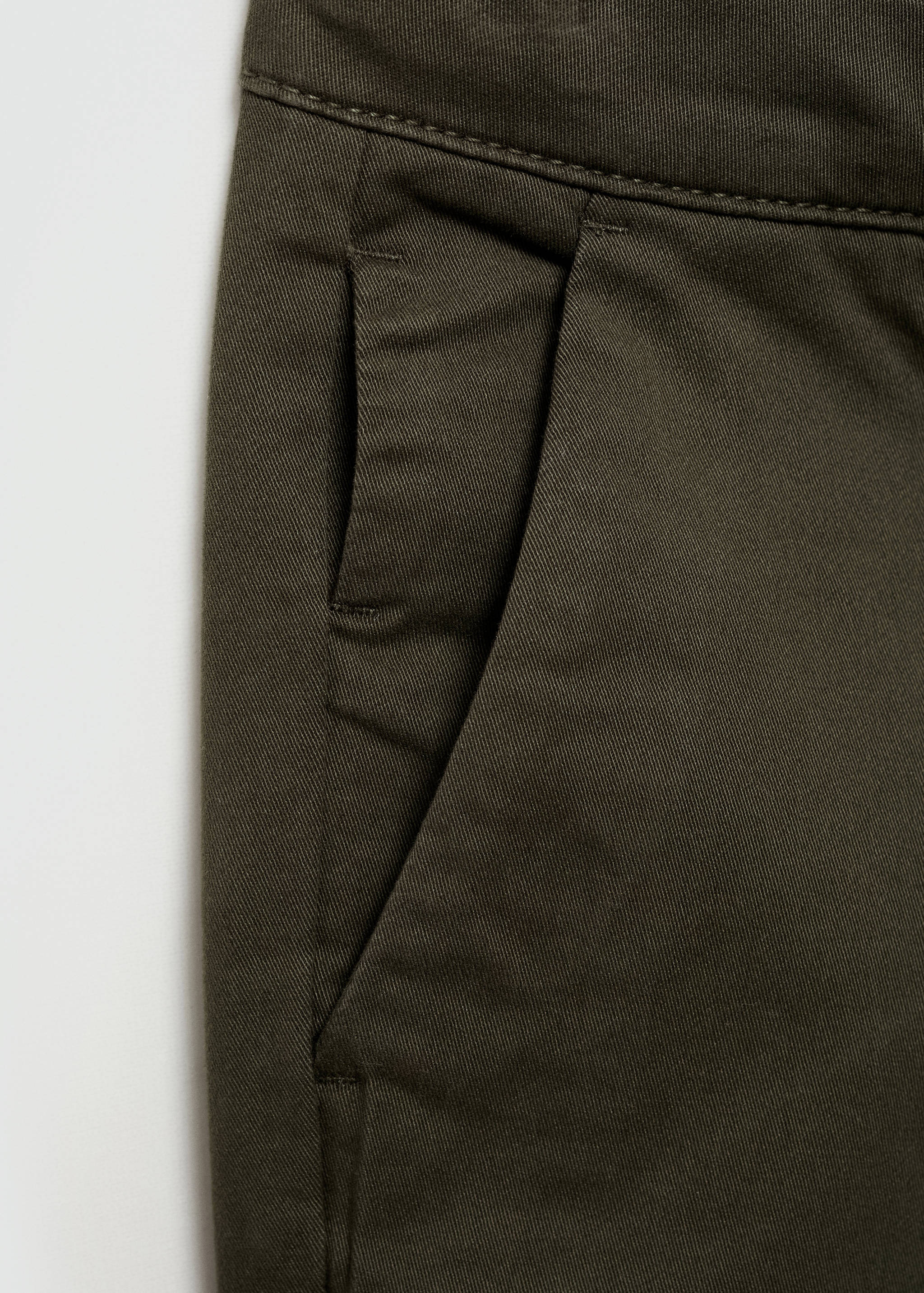 Cotton chinos - Details of the article 8