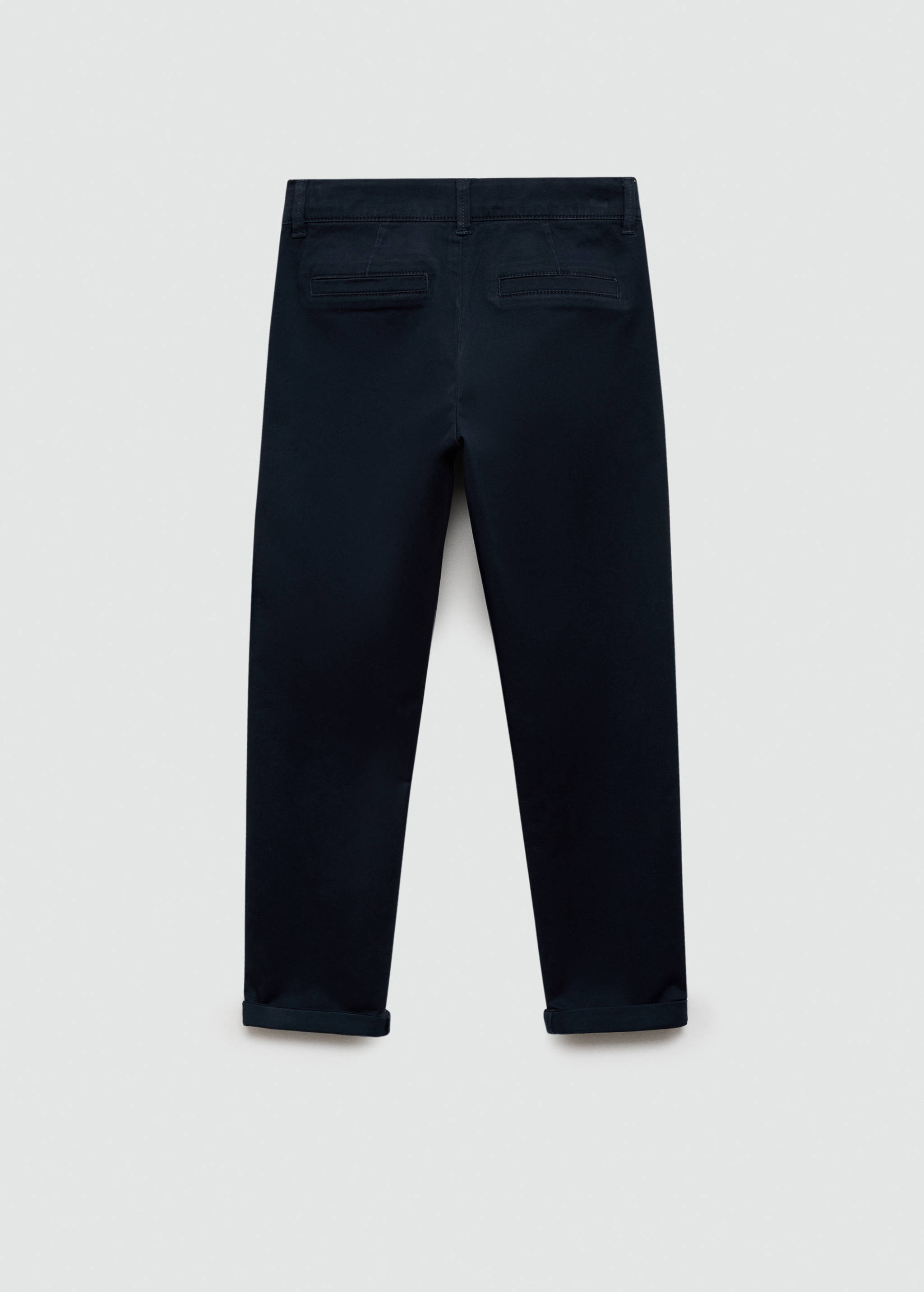 Chinohose aus Baumwolle - Rückseite des Artikels