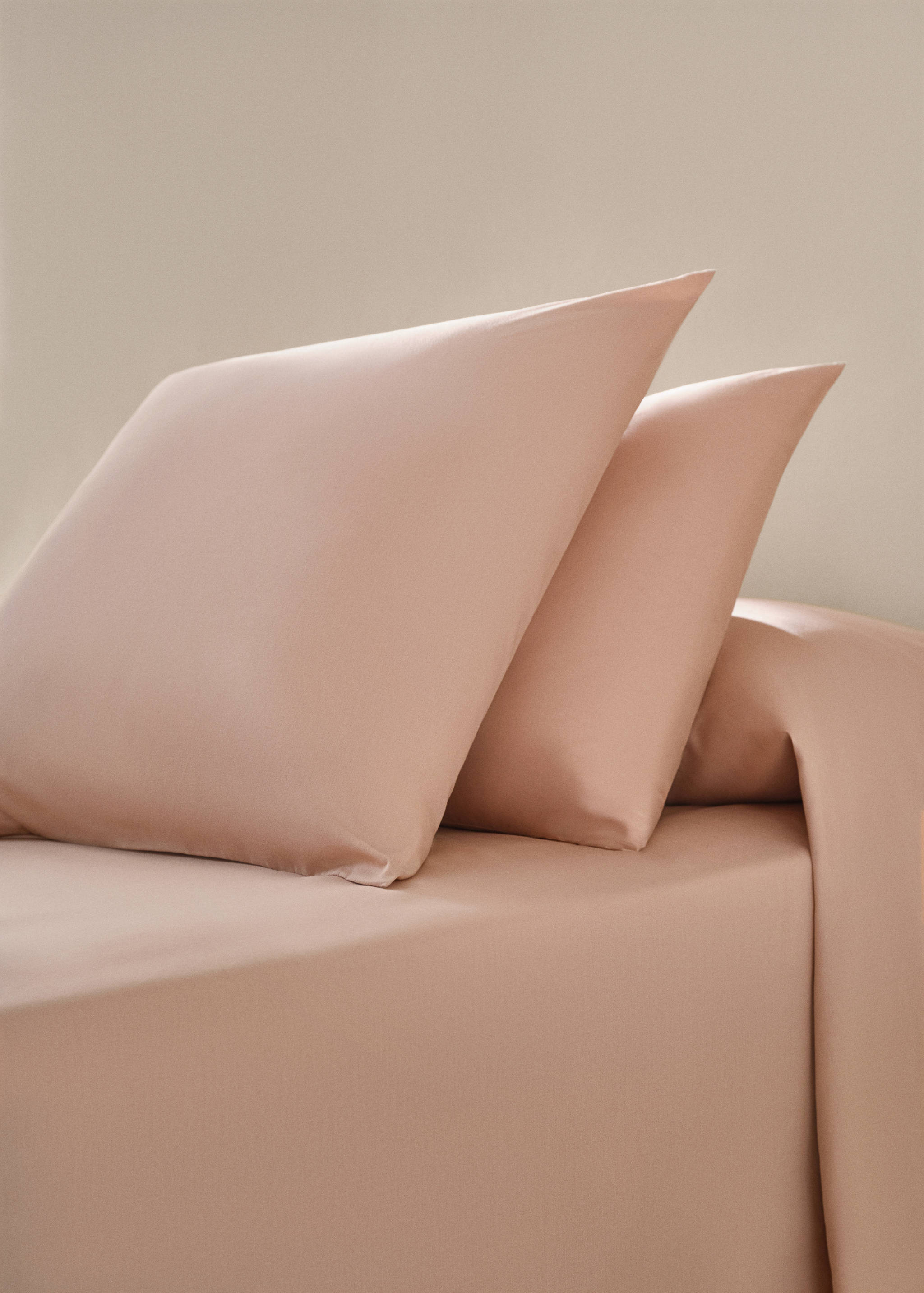 180 thread count cotton pillowcase 50x75cm - General plane