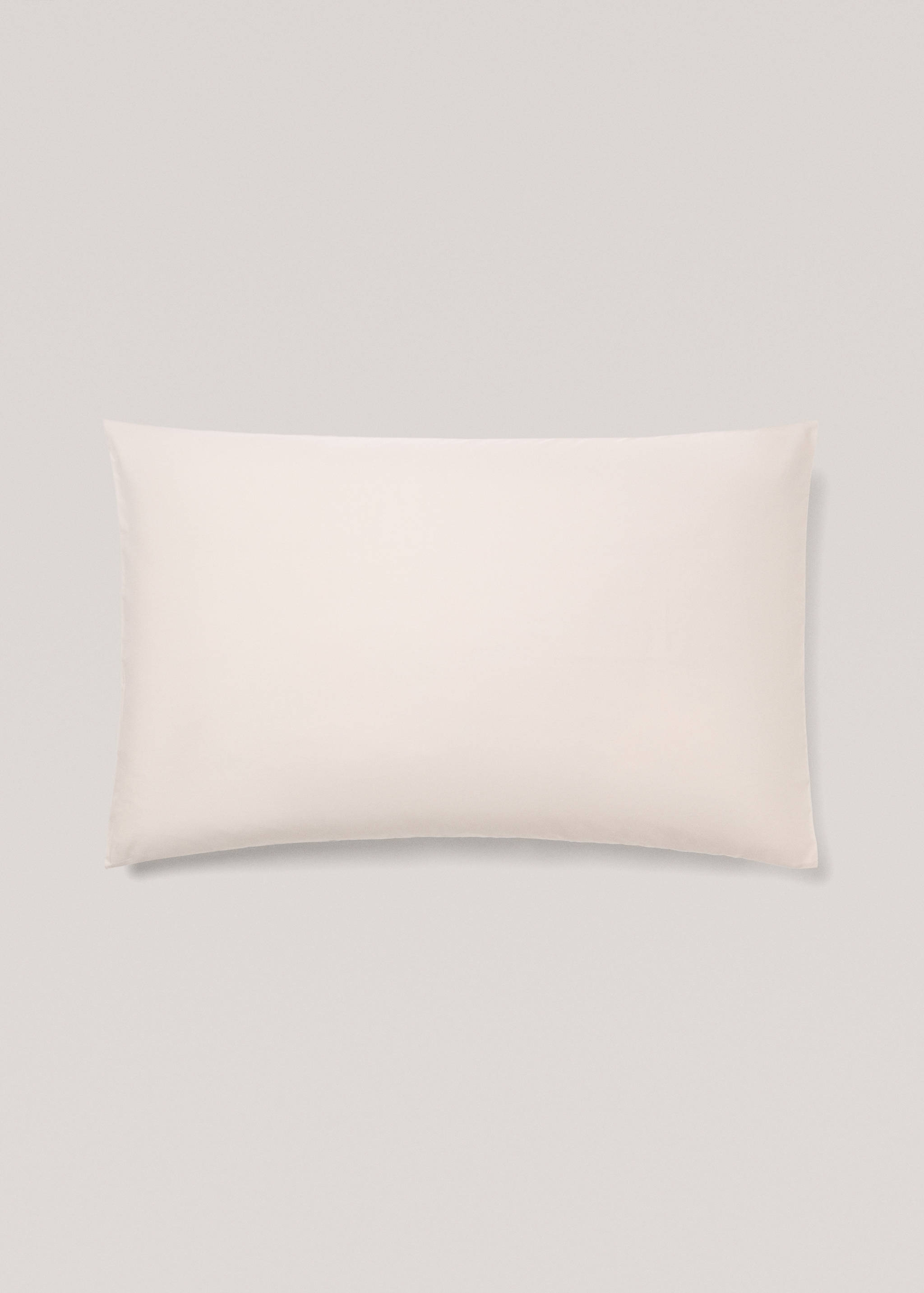 Plain cotton pillowcase 45x110cm - Article without model