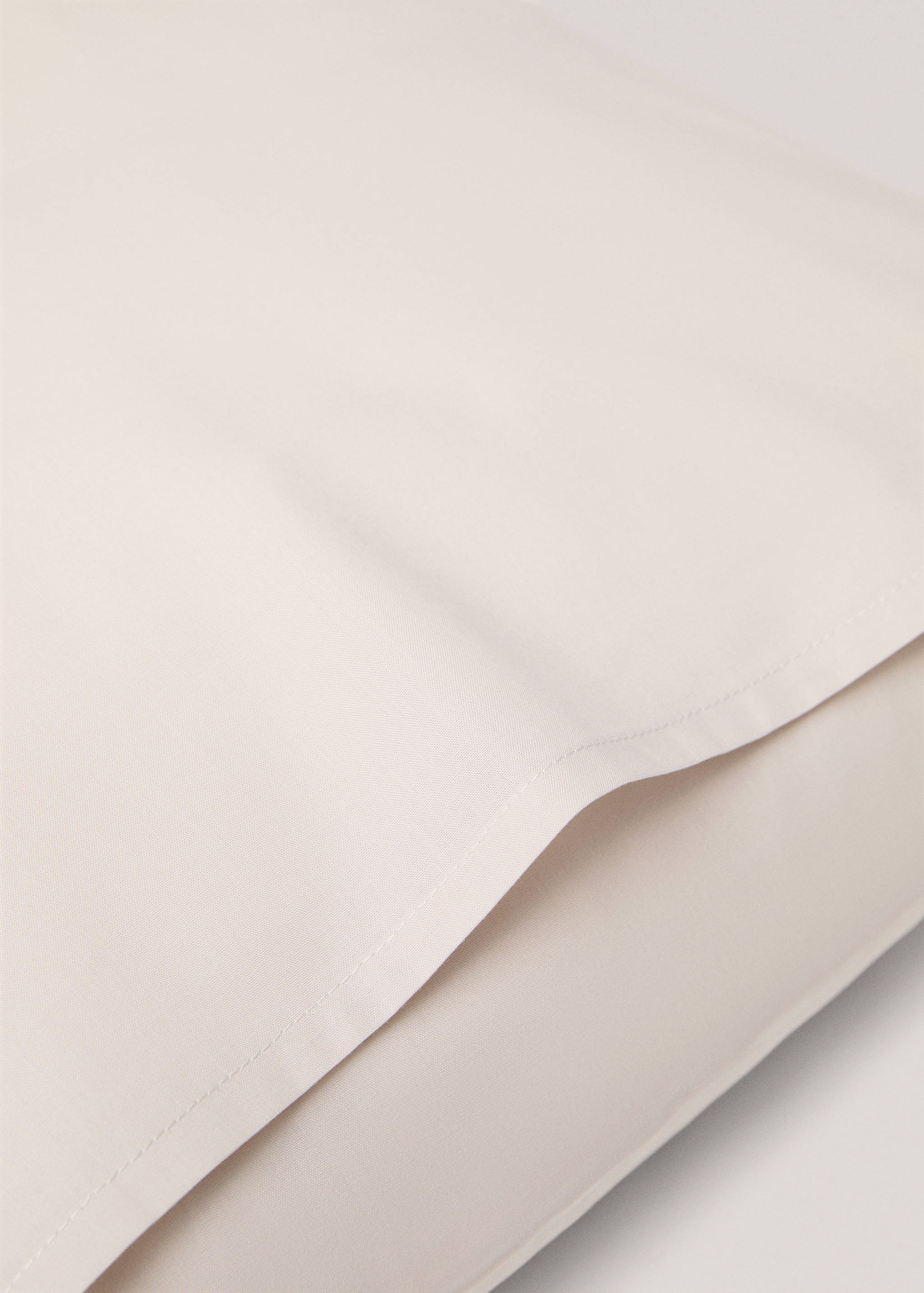 Plain cotton pillowcase 45x110cm - Details of the article 3