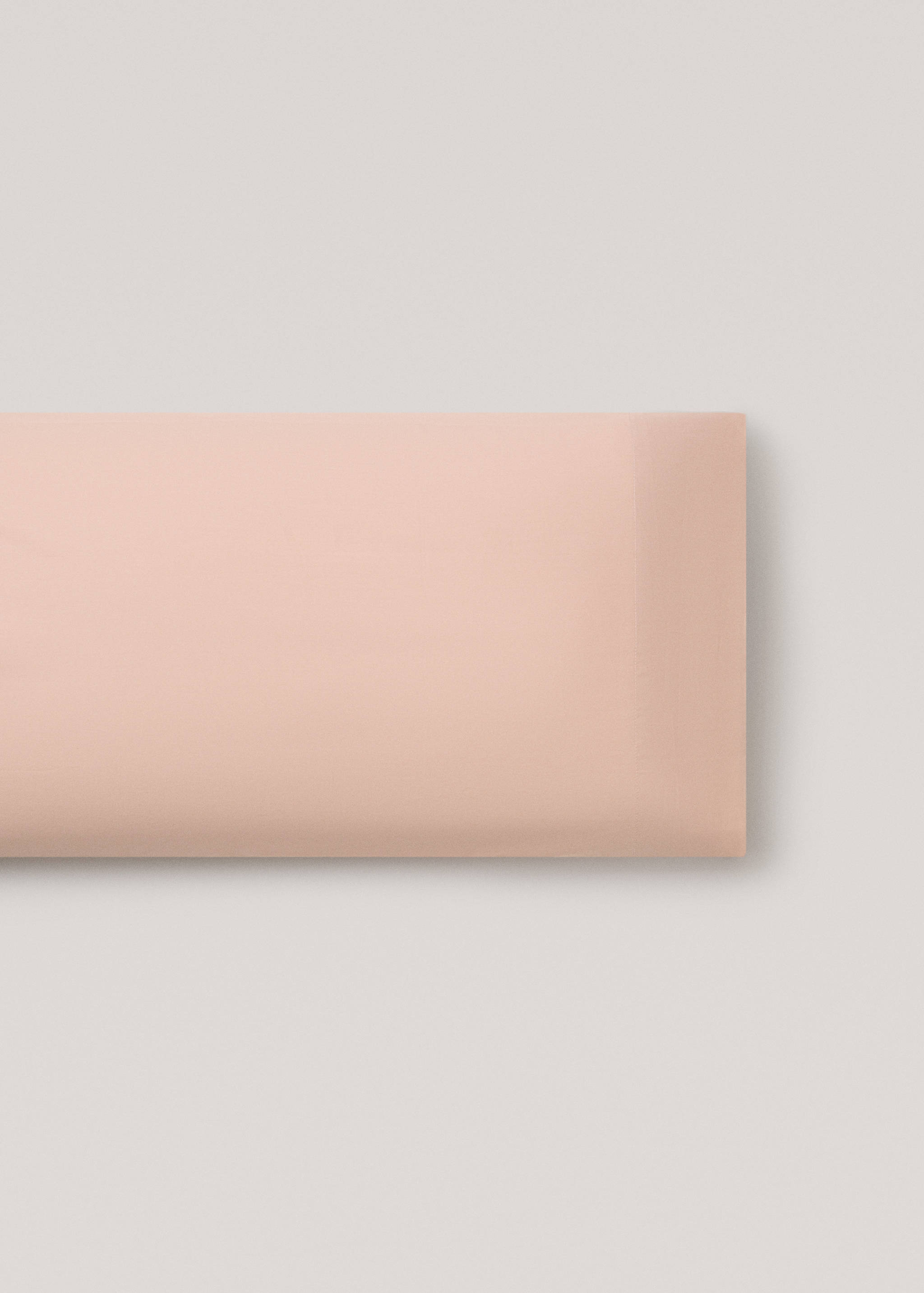 Plain cotton pillowcase 45x110cm - Article without model