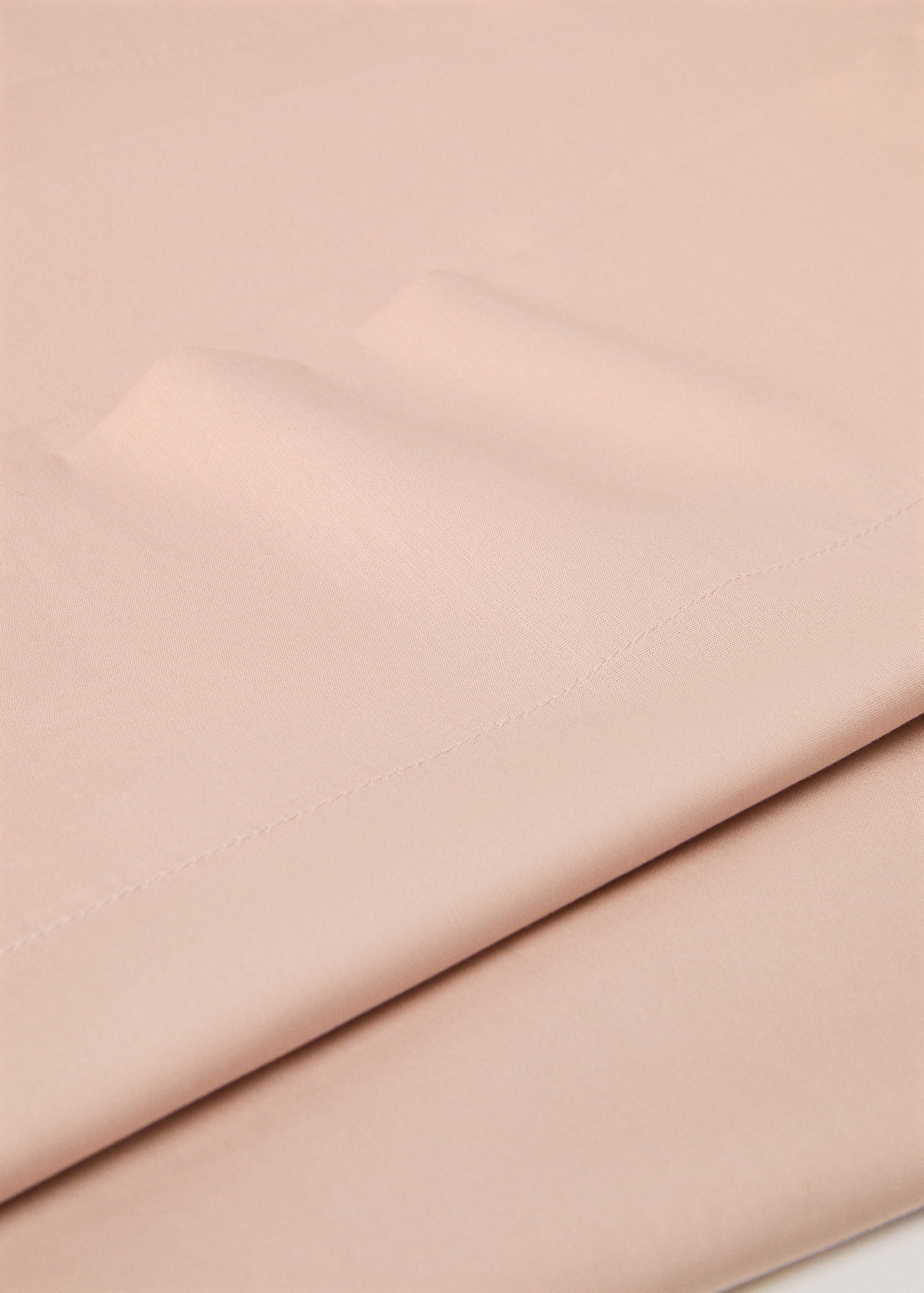 Plain cotton pillowcase 45x110cm - Details of the article 2