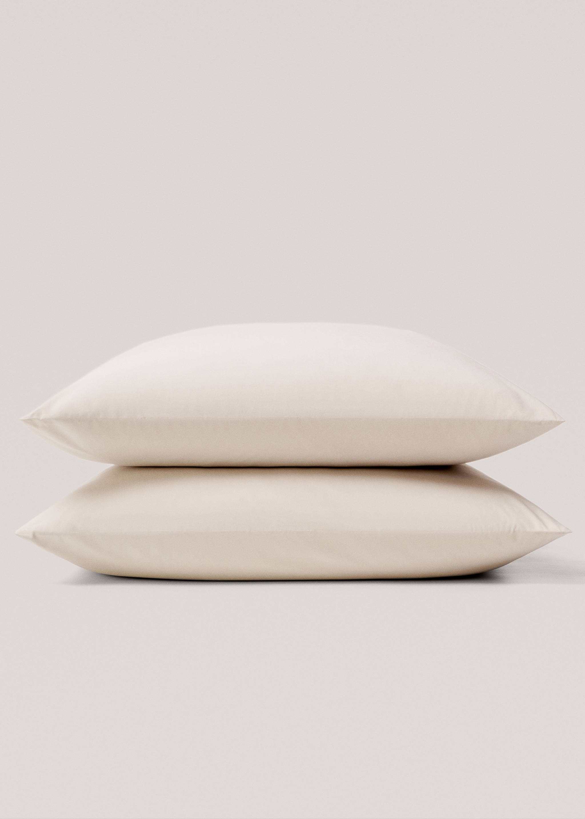 300-thread percale cotton pillowcase  60x60cm - Details of the article 1