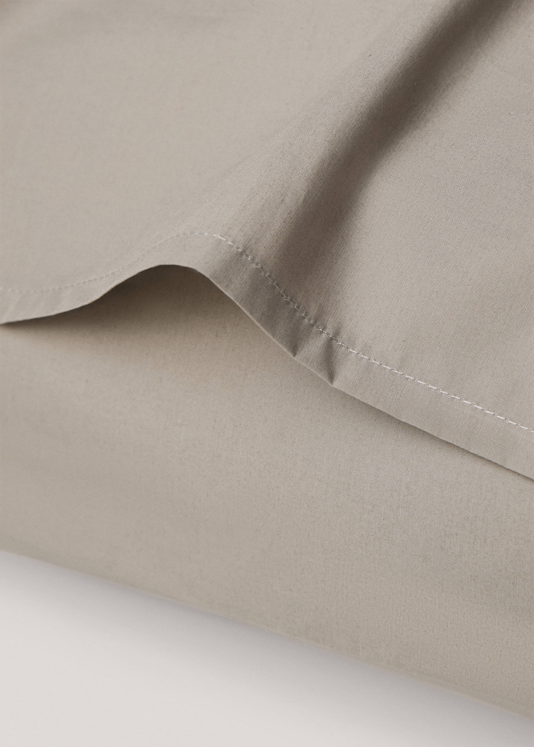 300-thread percale cotton pillowcase  60x60cm - Details of the article 1