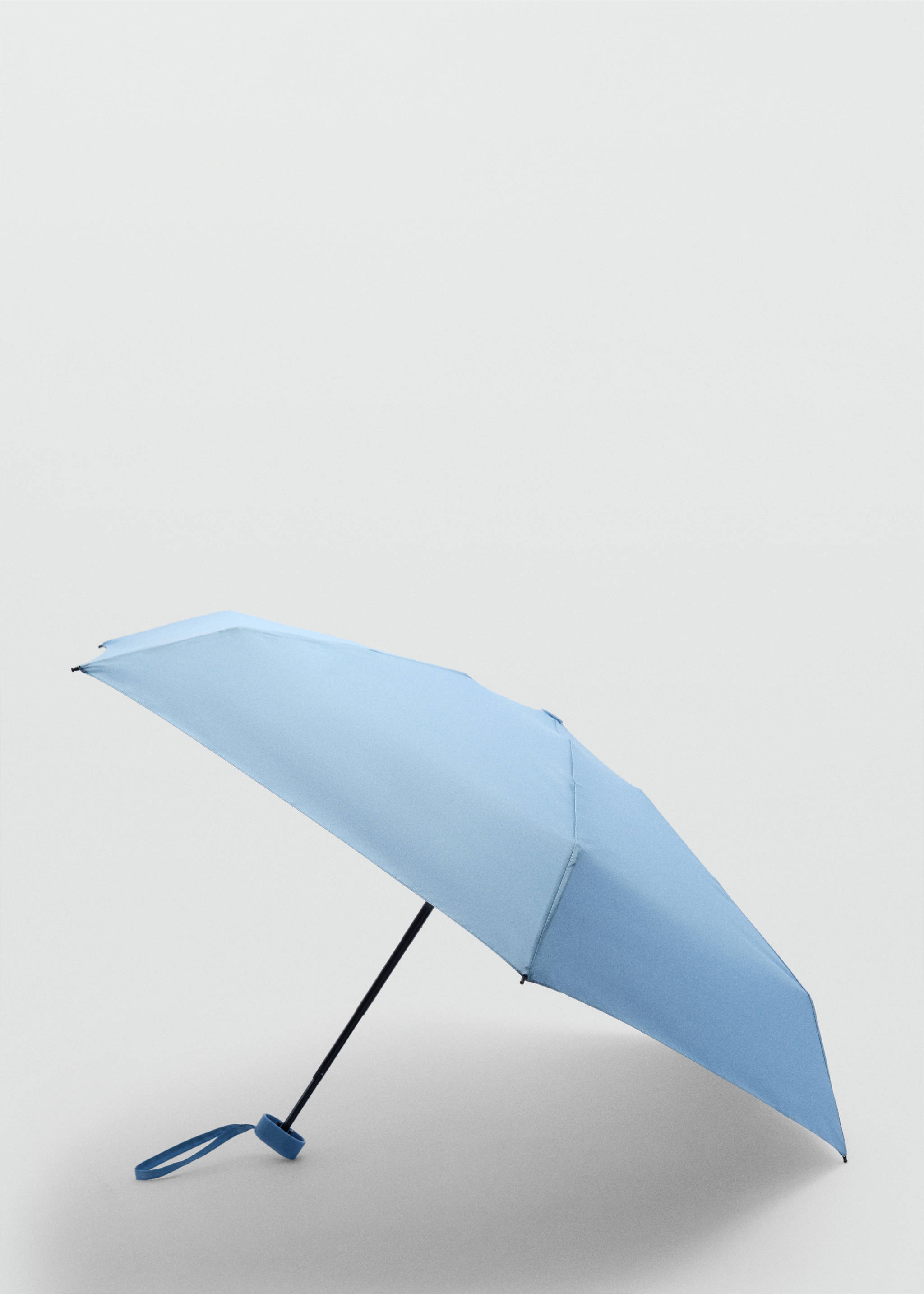Parapluie pliant mini - Article sans modèle, Bleu ciel. Ref: 77031505-00.