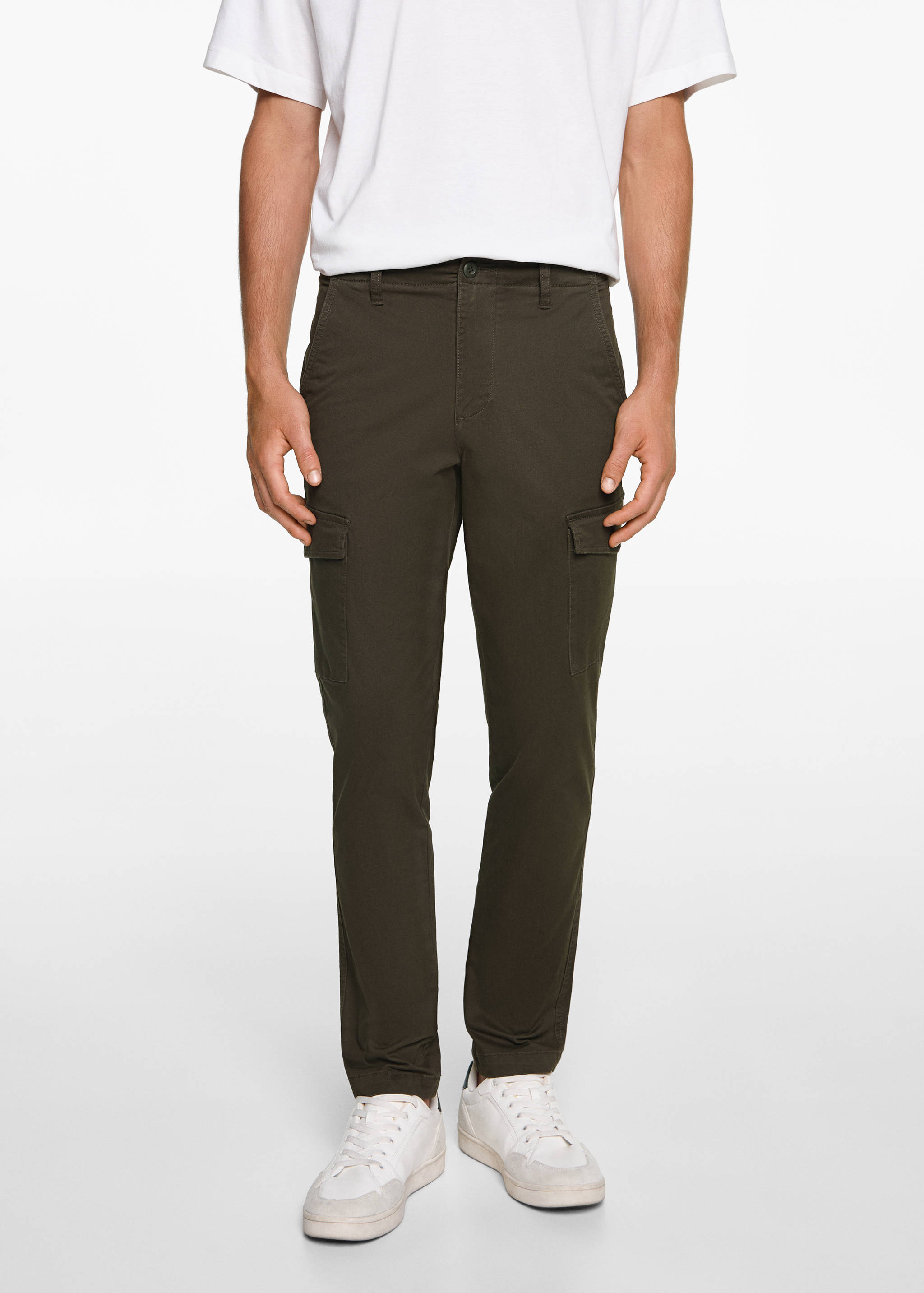 Cotton cargo trousers - Details of the article 6