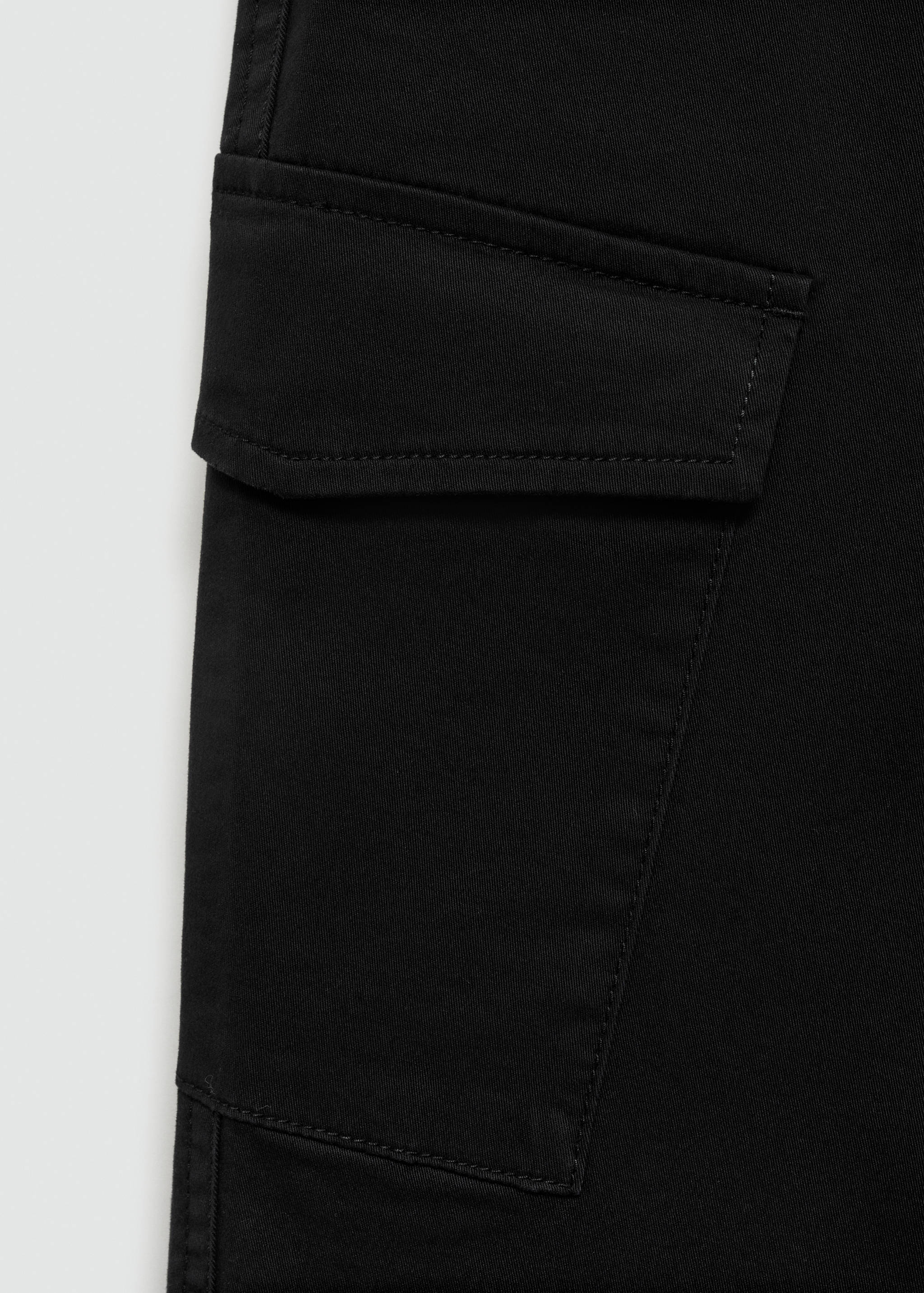 Cotton cargo trousers - Details of the article 8