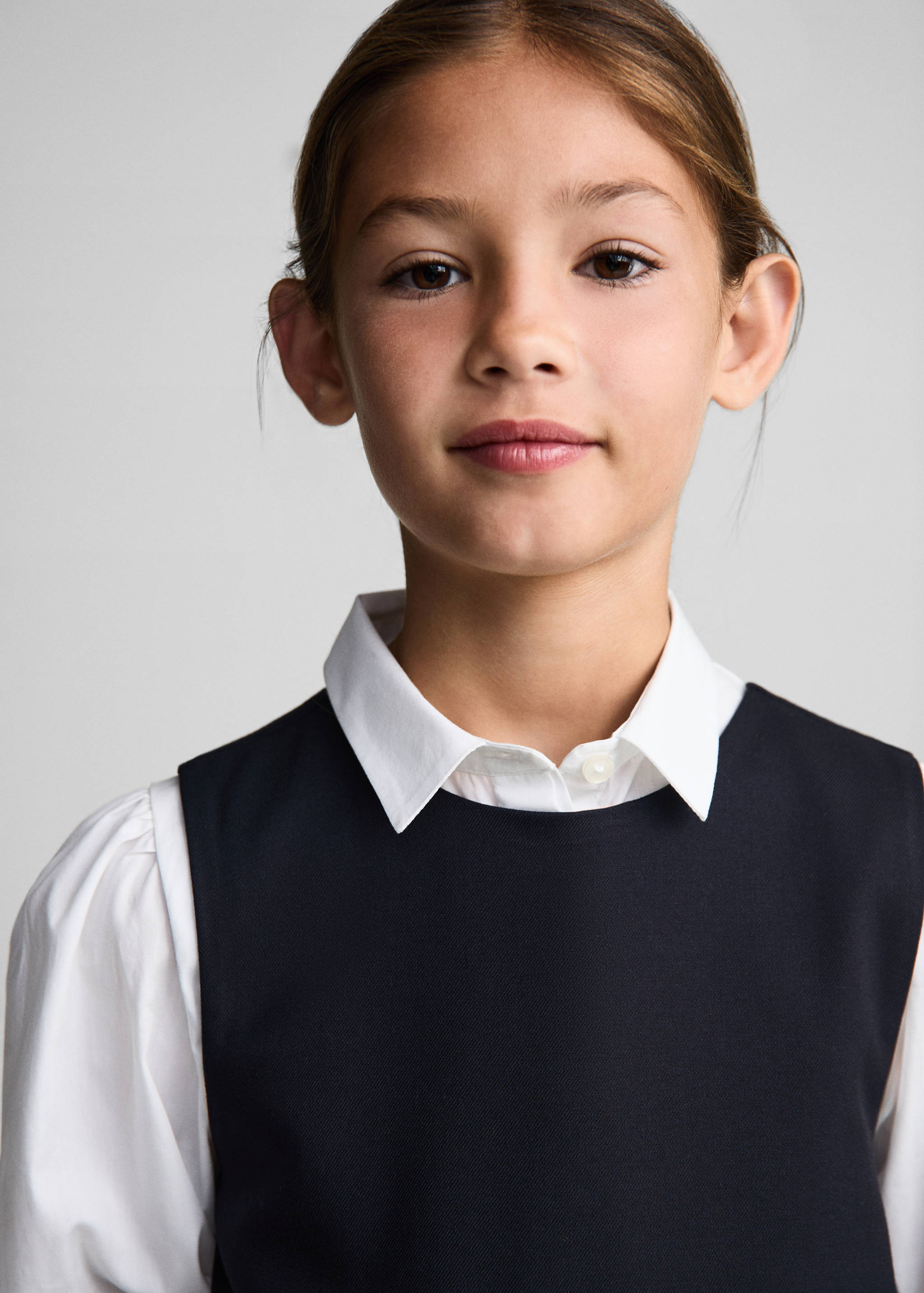 Pleated short dress - Details of the article 1