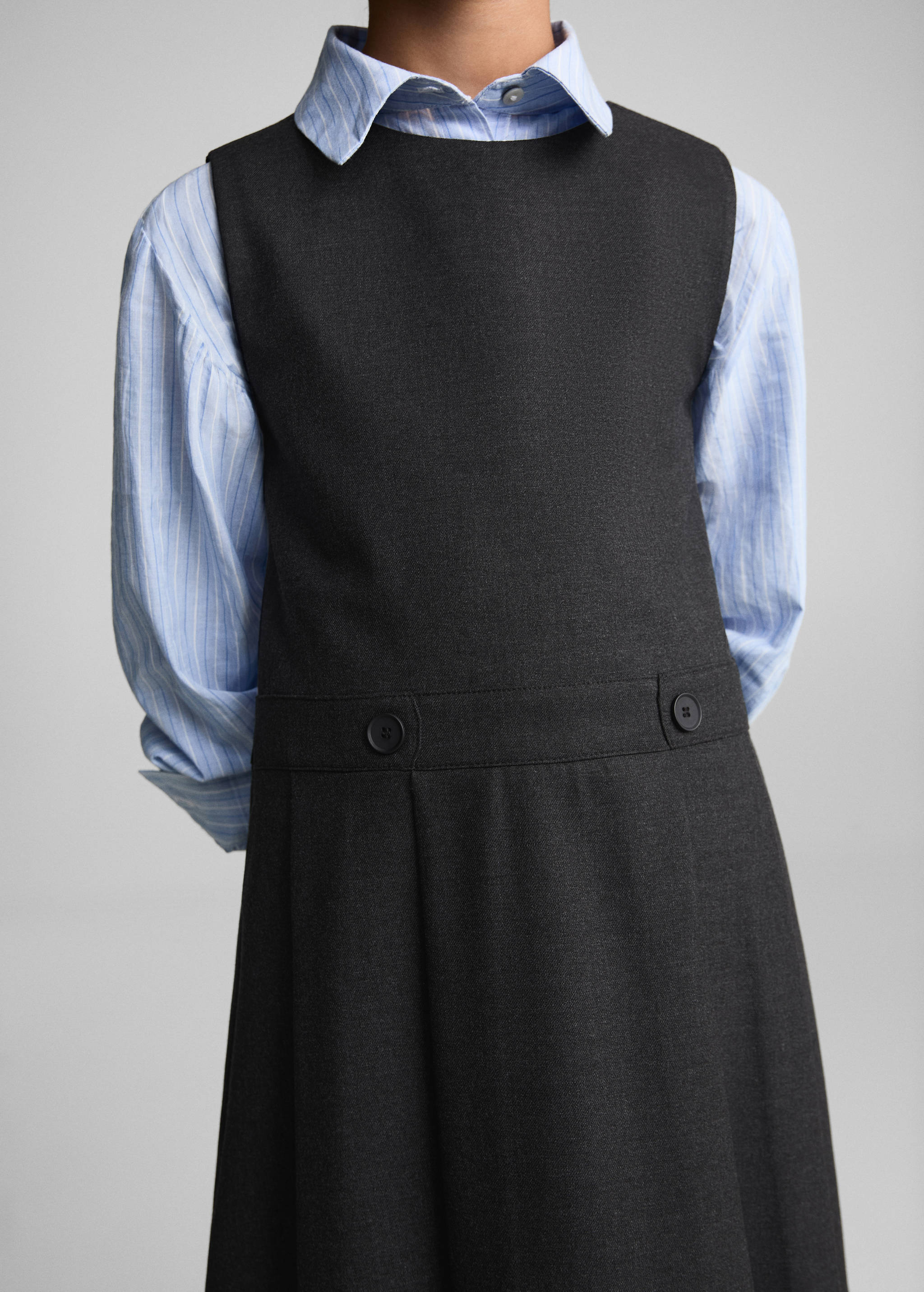 Pleated short dress - Details of the article 6