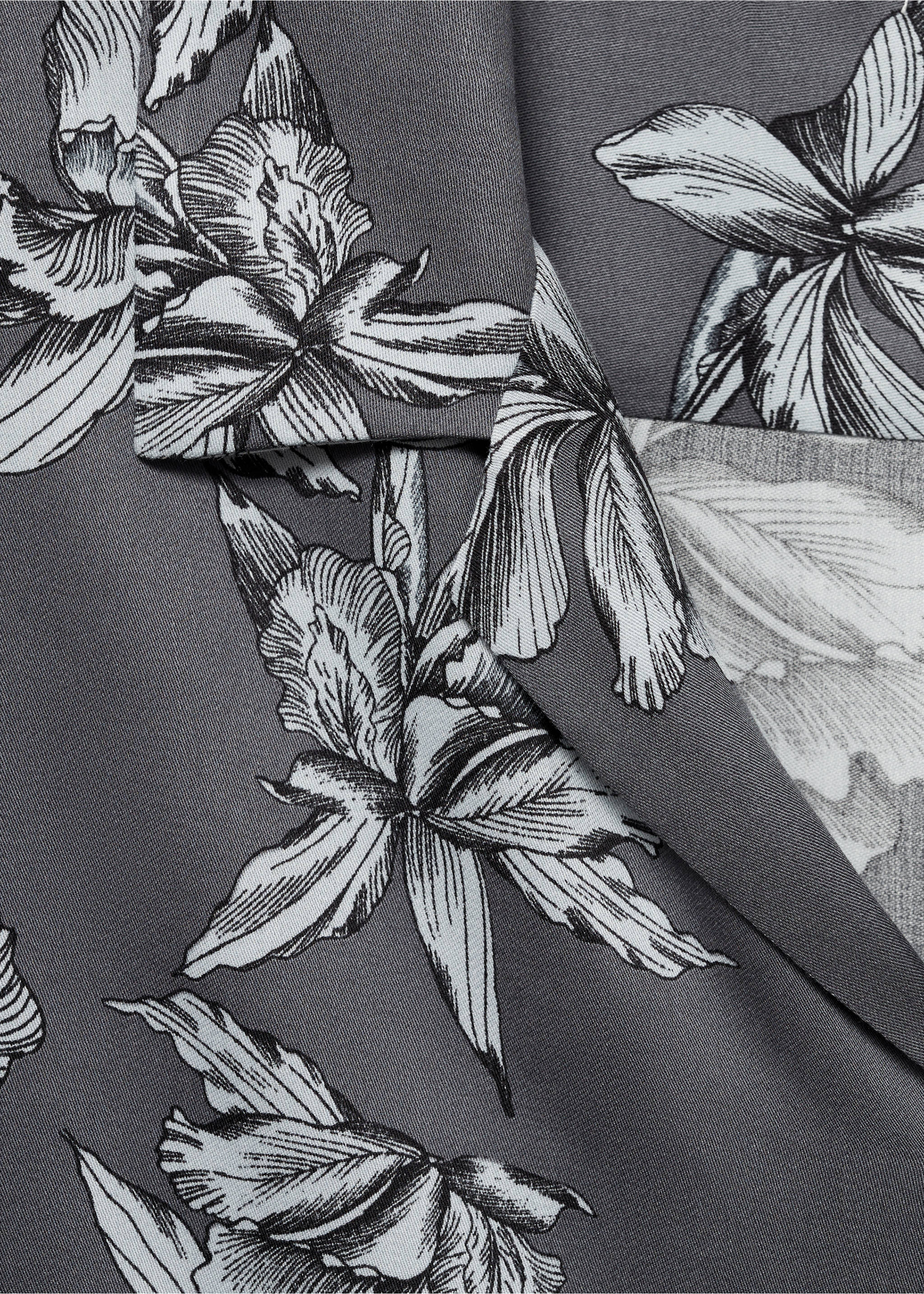 Regular Fit-Hemd mit Hawaiiprint - Detail des Artikels 8, Anthrazit. Ref: 77032548-00.