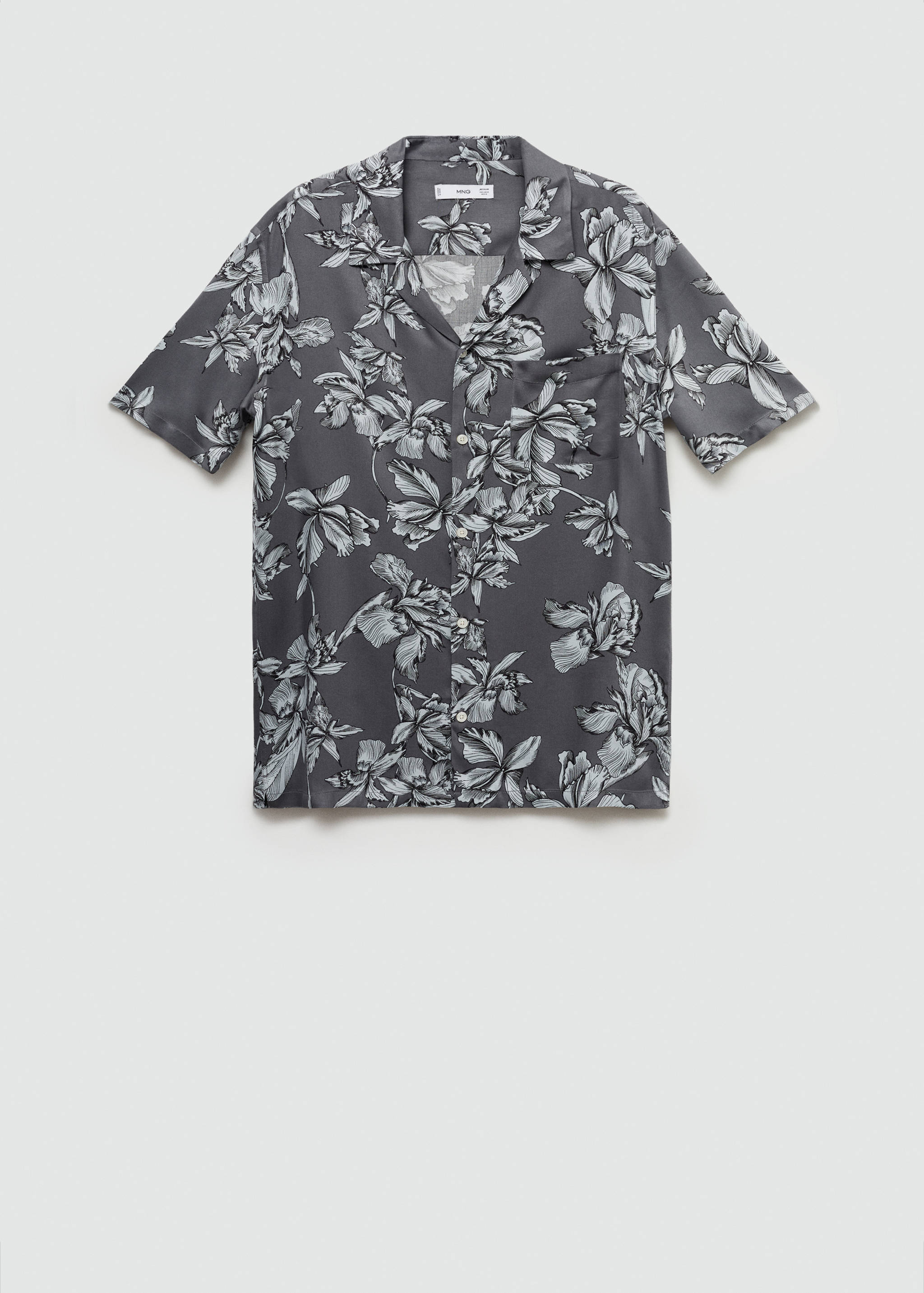 Regular-fit Hawaiian-print shirt - Article without model