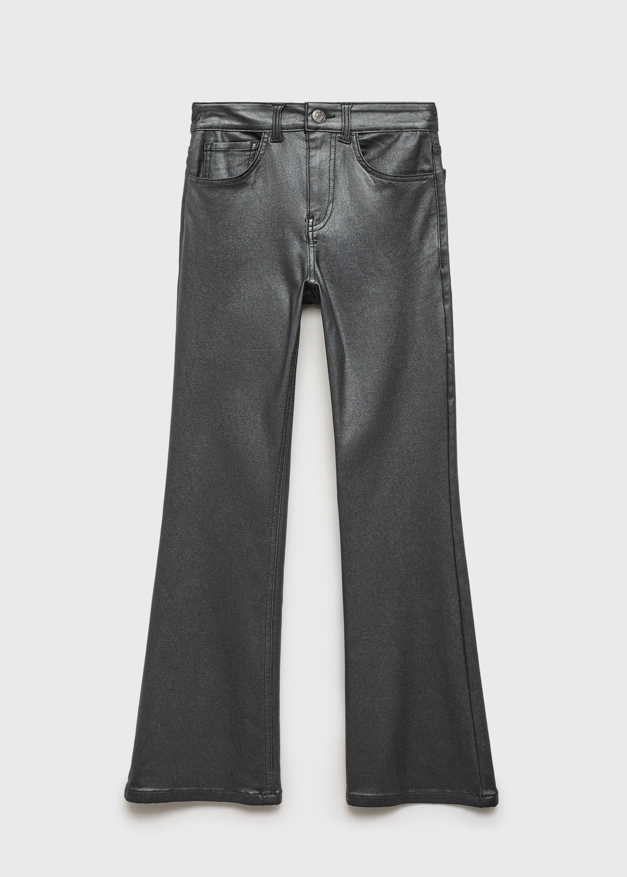 Waxed jeans with metallic effect - Article without model