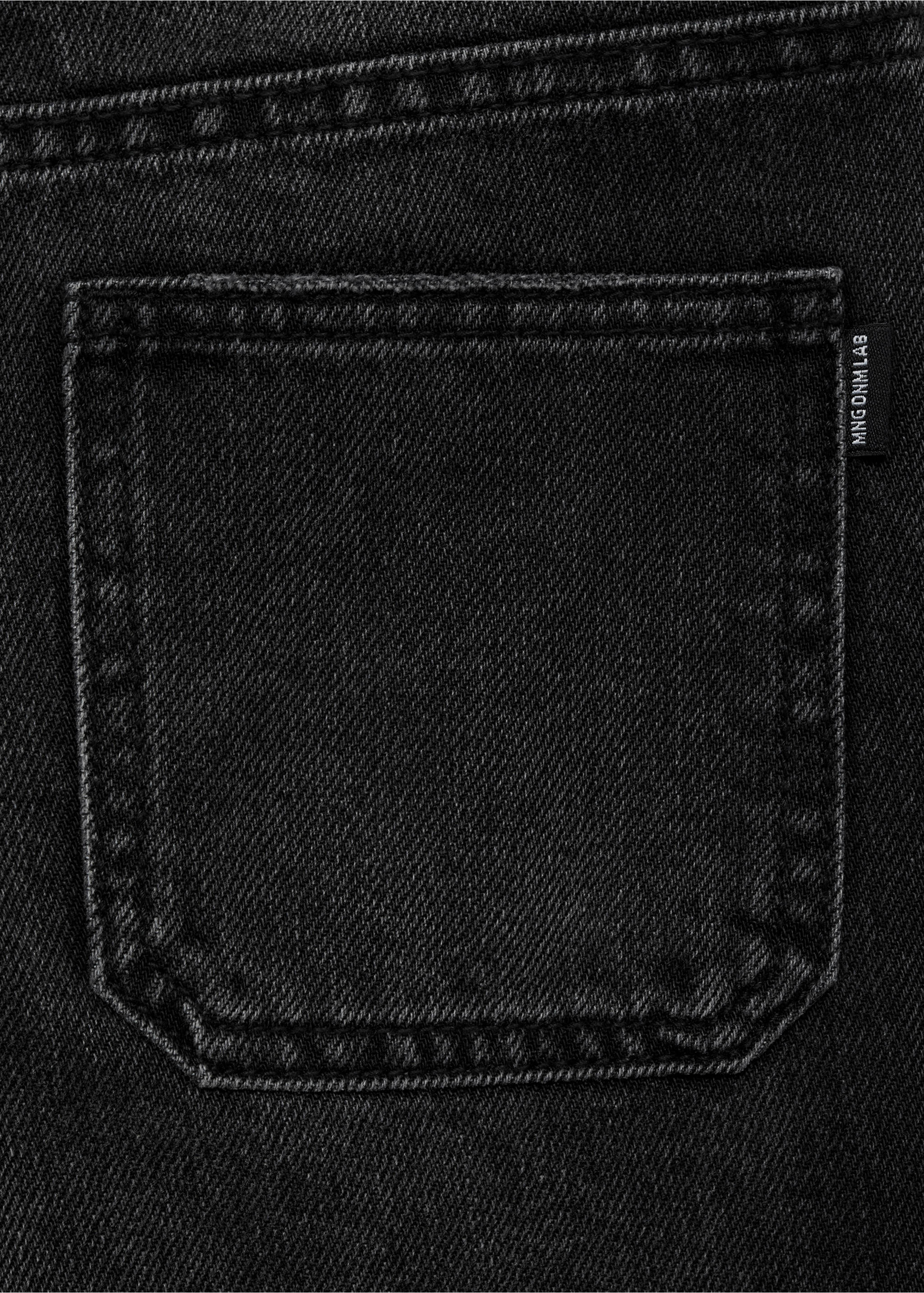 Texans Dad estrips decoratius - Detall de l'article 0, Black denim. Ref: 77032914-00.