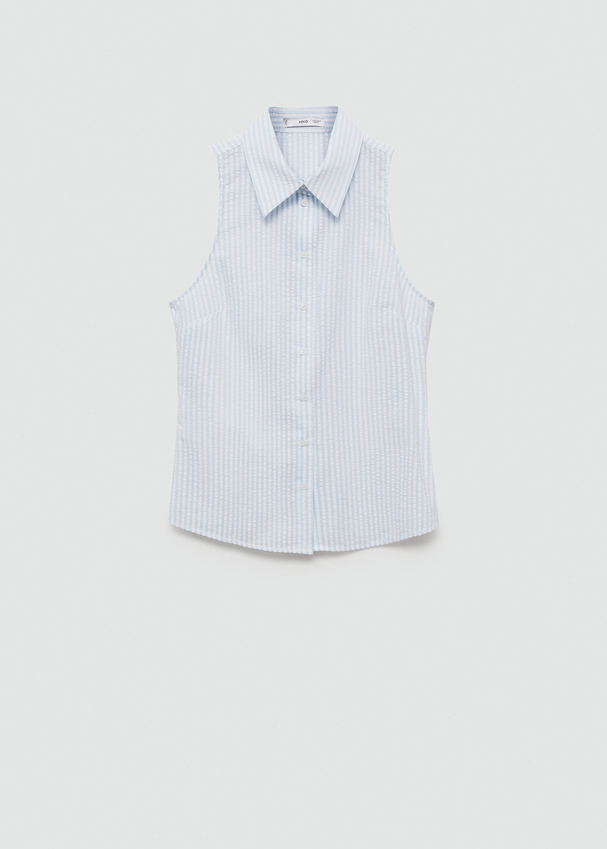 Camisa riscas textura - Artigo sem modelo