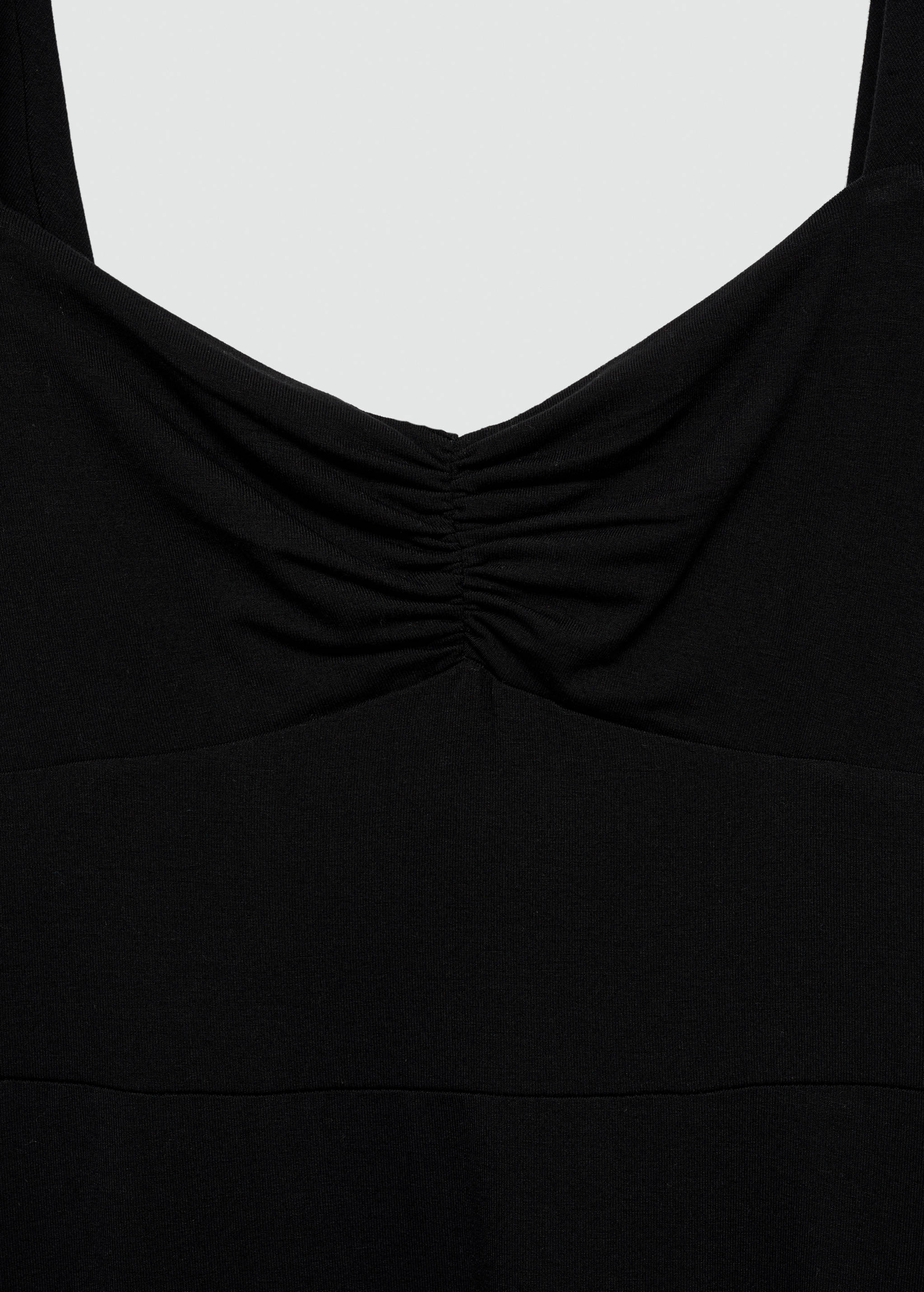 Sukienka marszczona na ramiączkach - Szczegóły artykułu 8