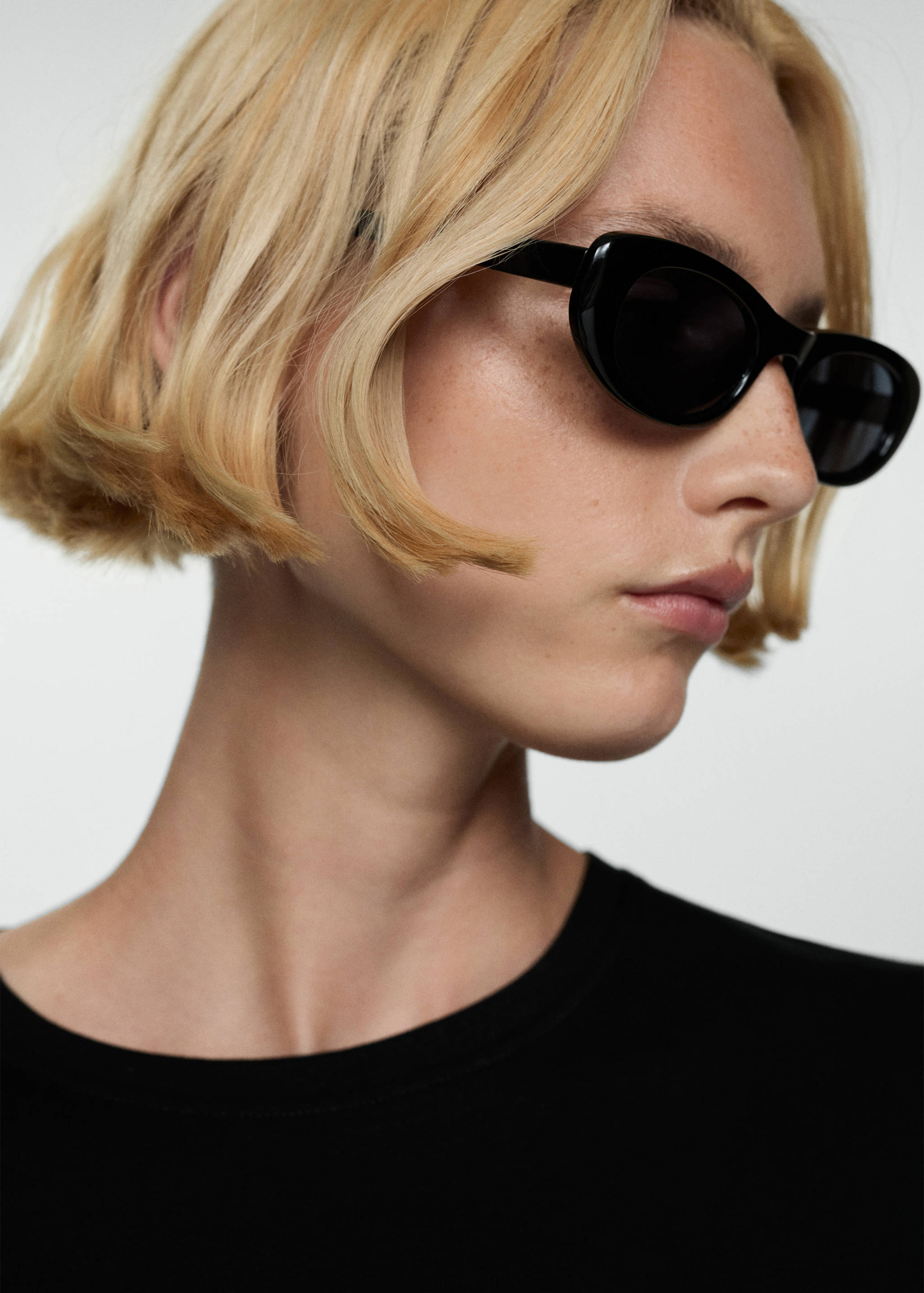 Vestido pelo joelho de algodão - Pormenor do artigo 1