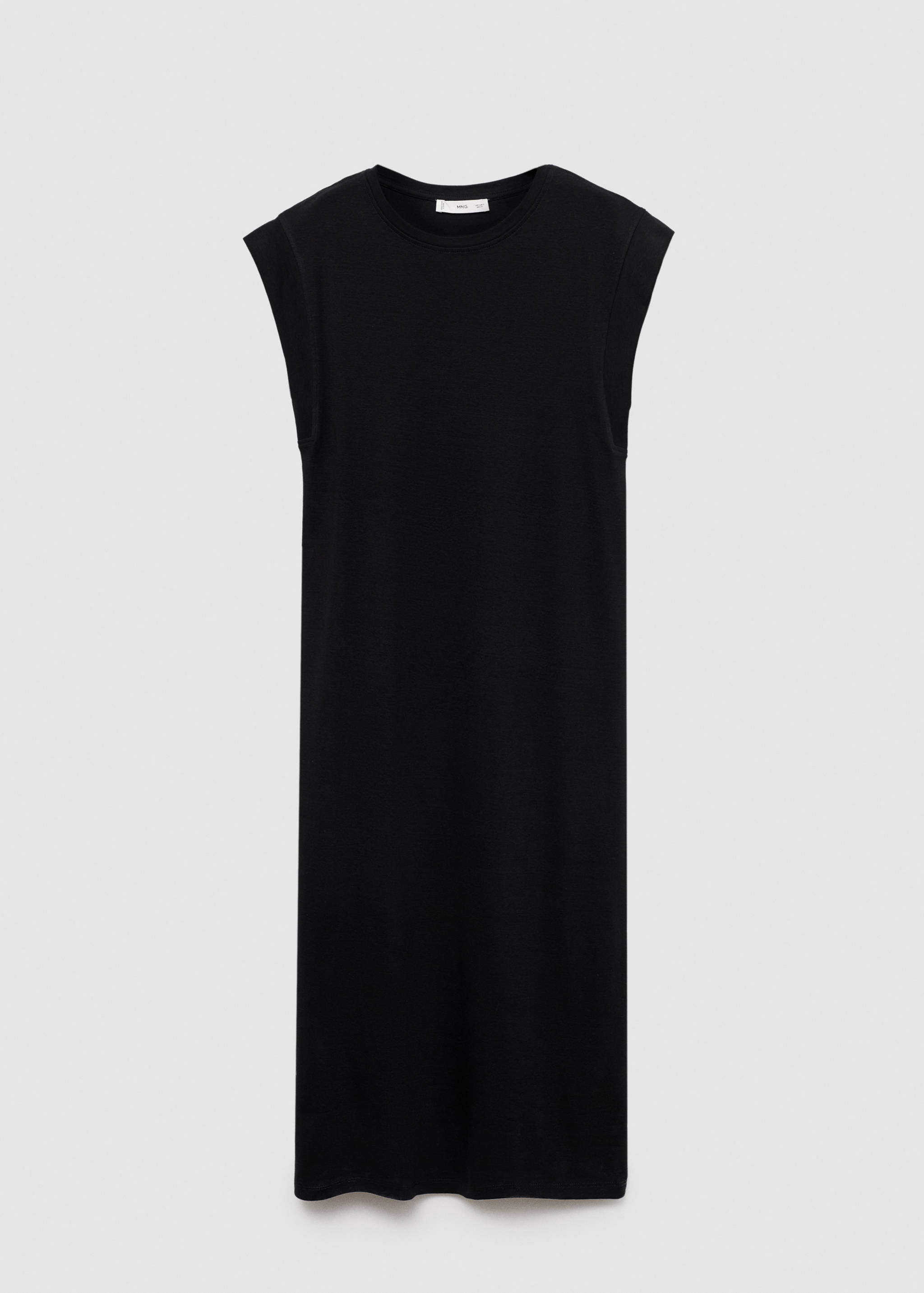 Vestido pelo joelho de algodão - Artigo sem modelo