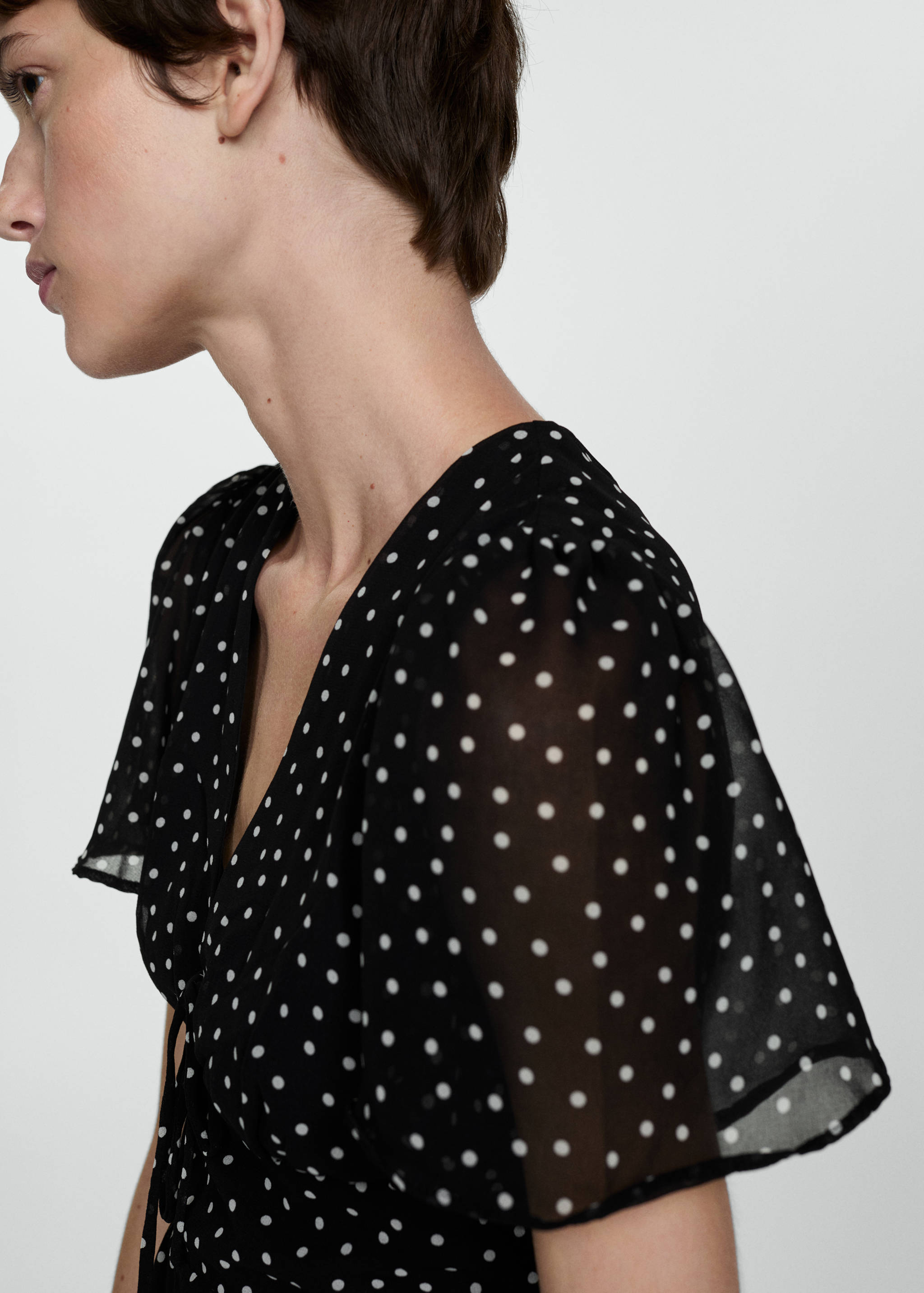 Kurzes Printkleid - Detail des Artikels 1