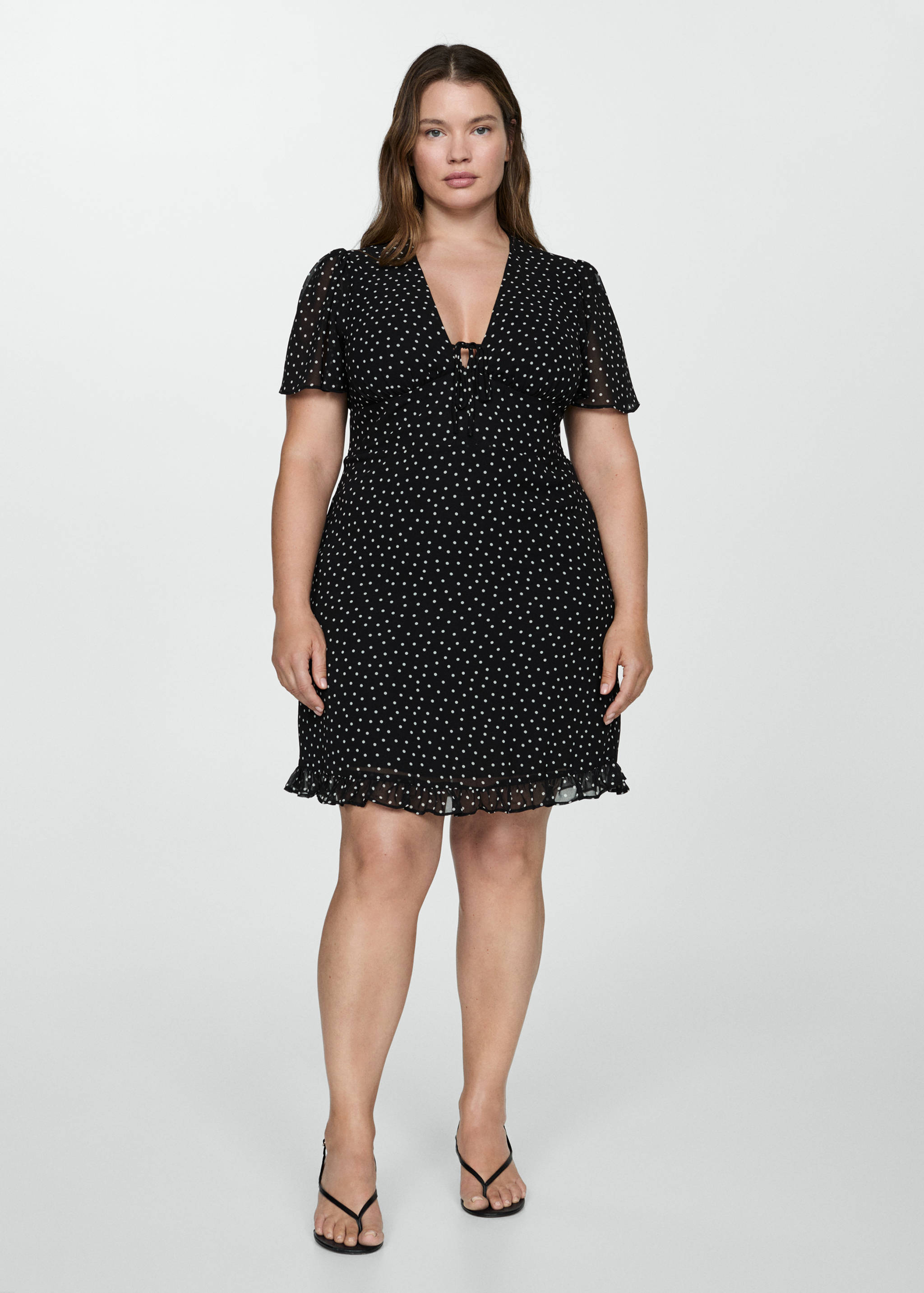 Kurzes Printkleid - Detail des Artikels 3