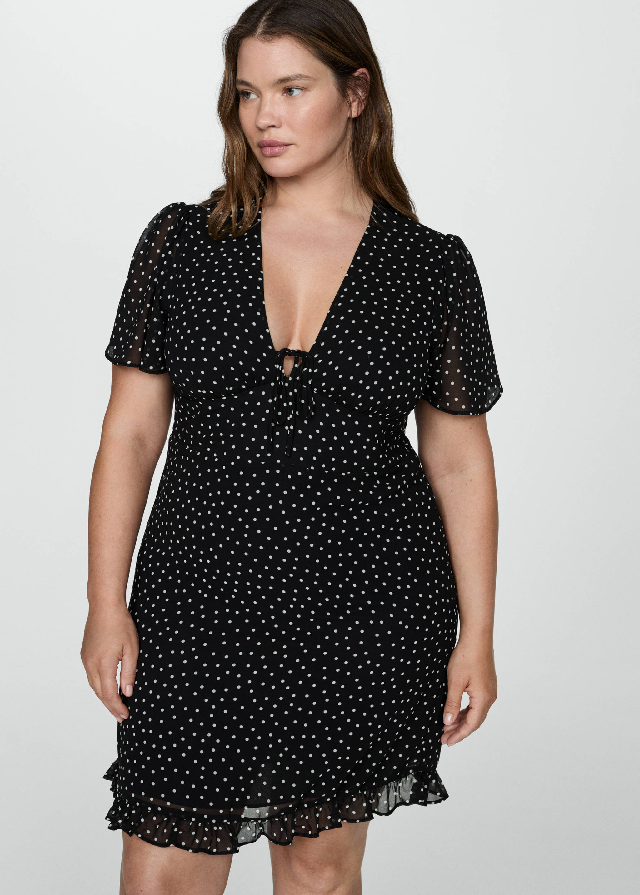 Kurzes Printkleid - Detail des Artikels 5