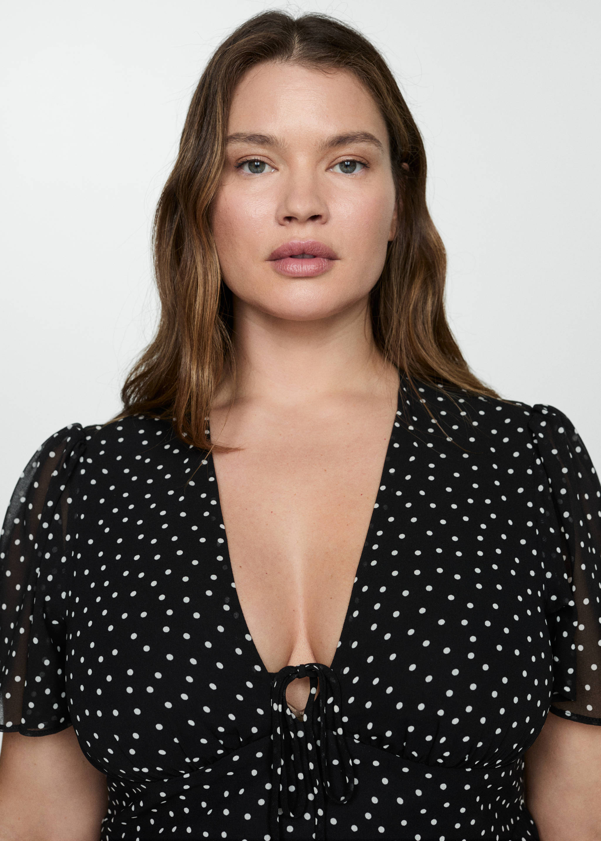 Kurzes Printkleid - Detail des Artikels 4