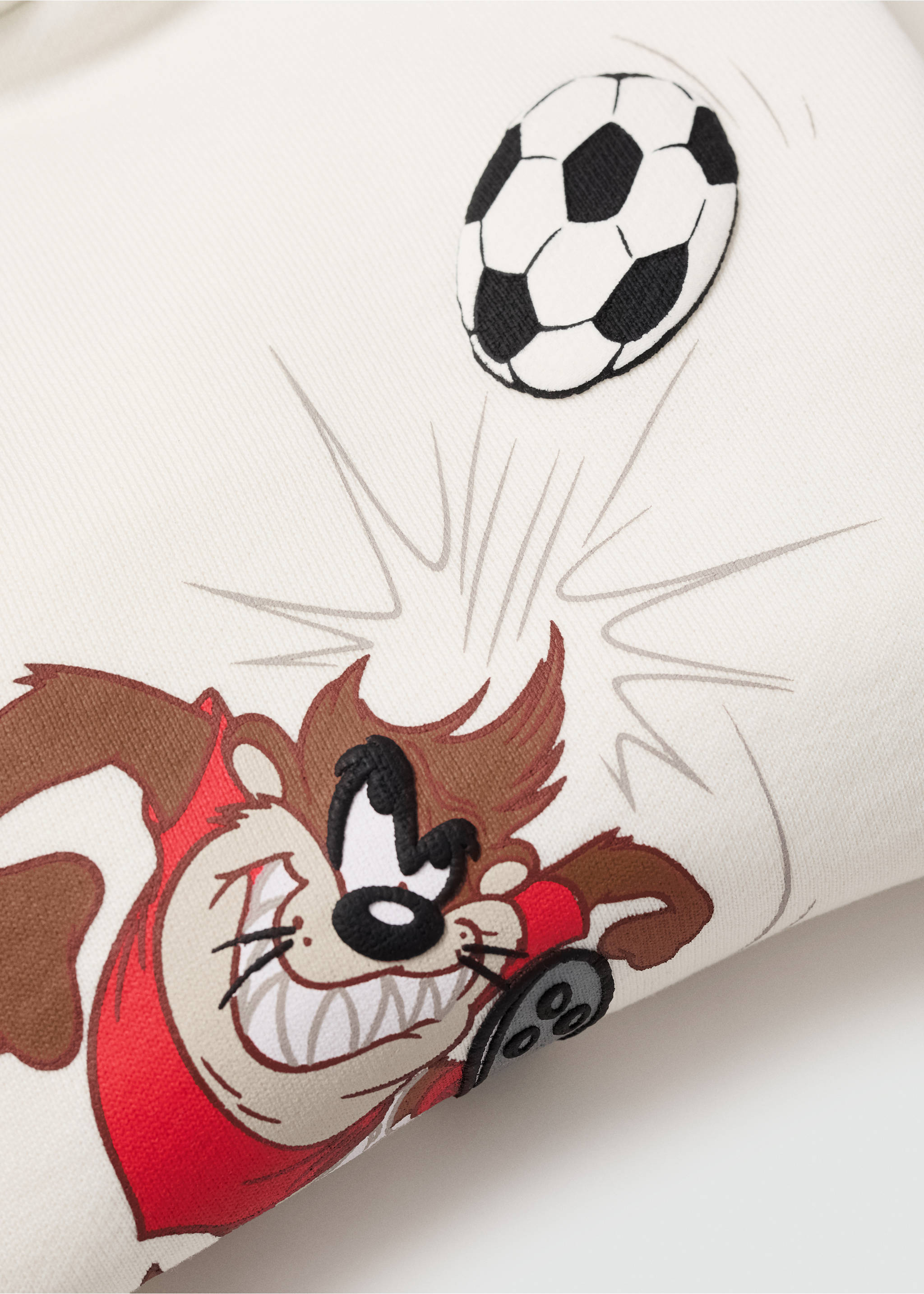 Sweat-shirt Looney Tunes - Détail de l'article 8, Blanc cassé. Ref: 77032928-00.