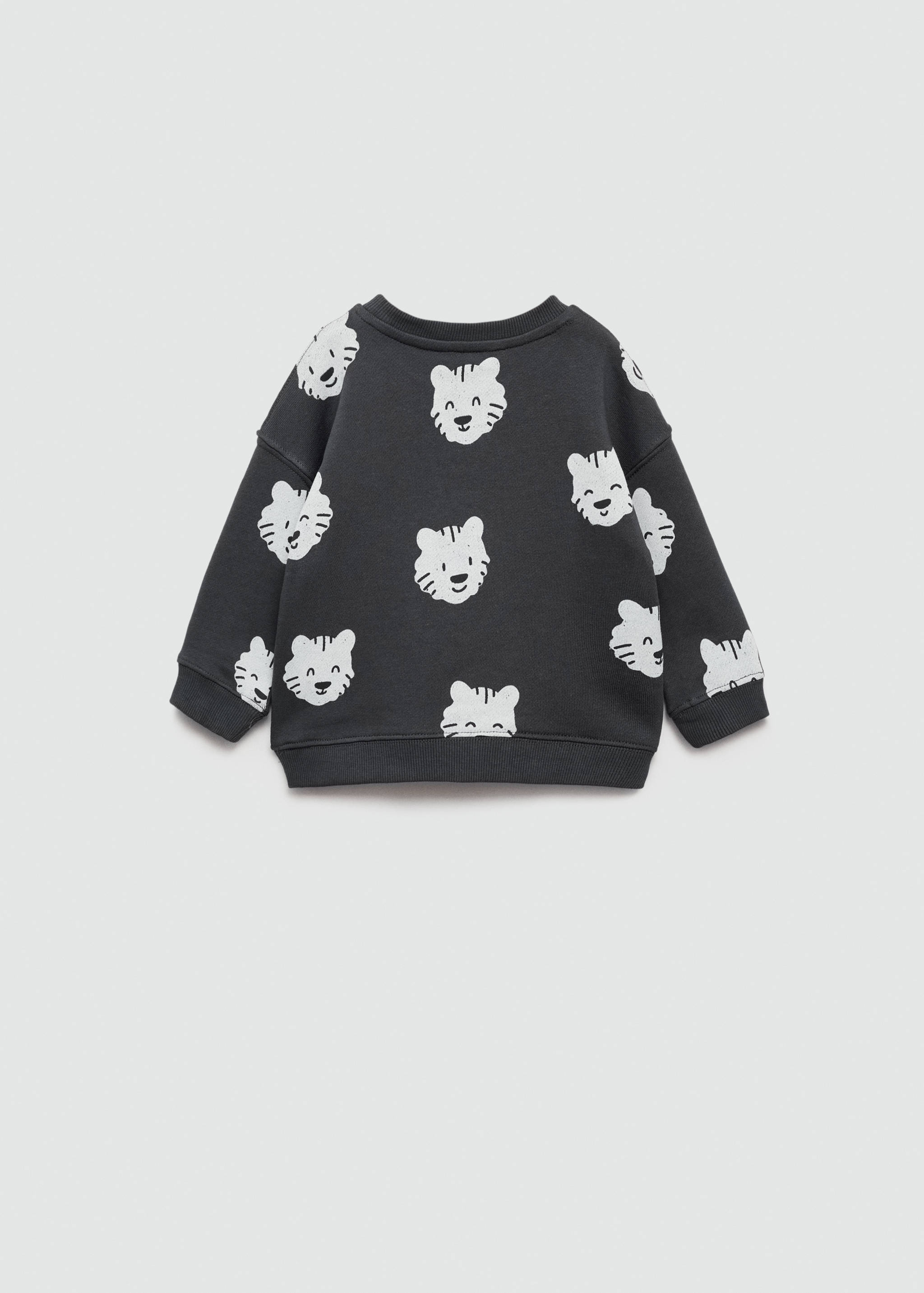 Sweat-shirt imprimé tigres - Verso de l’article