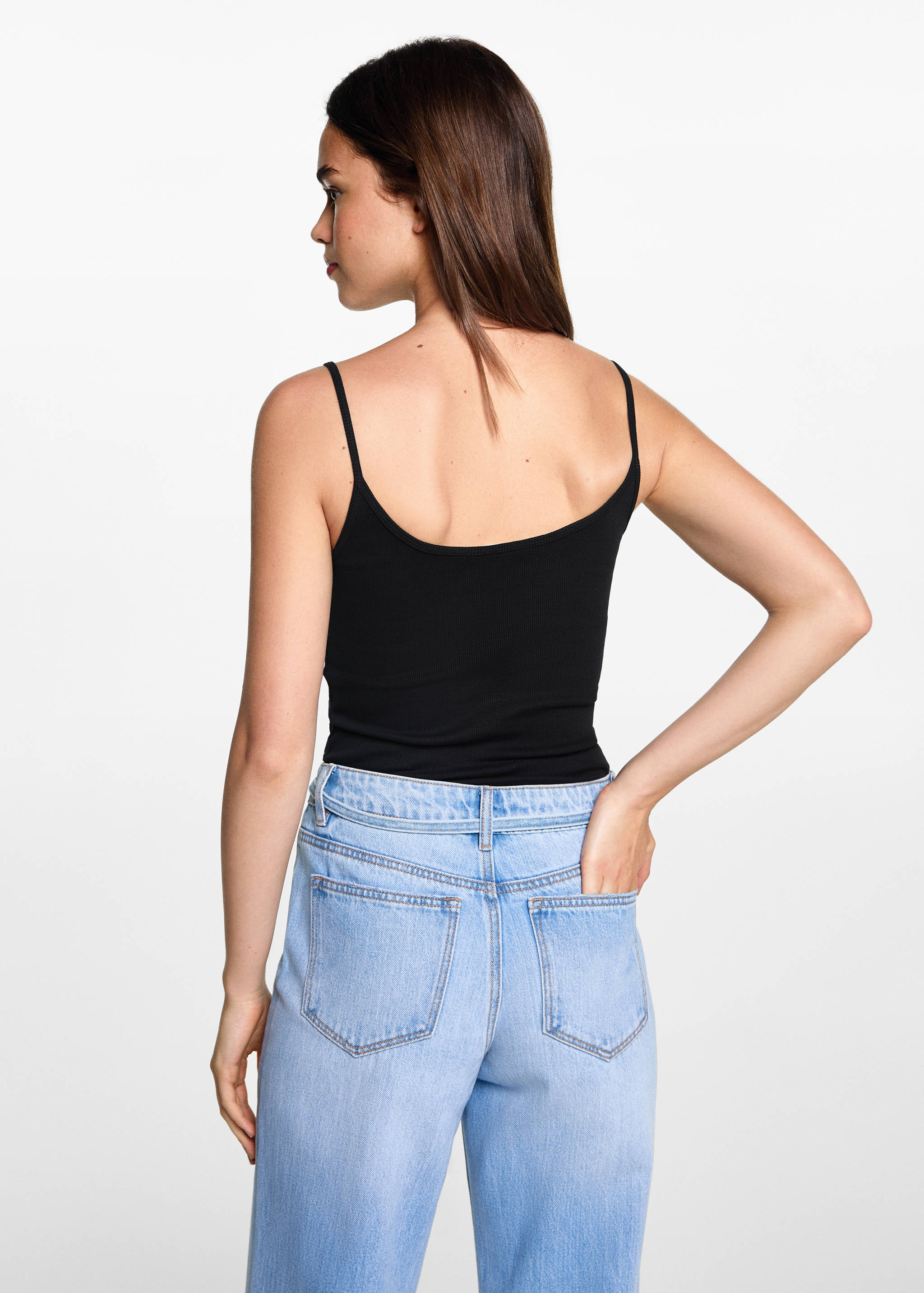 Strap T-shirt - Reverse of the article