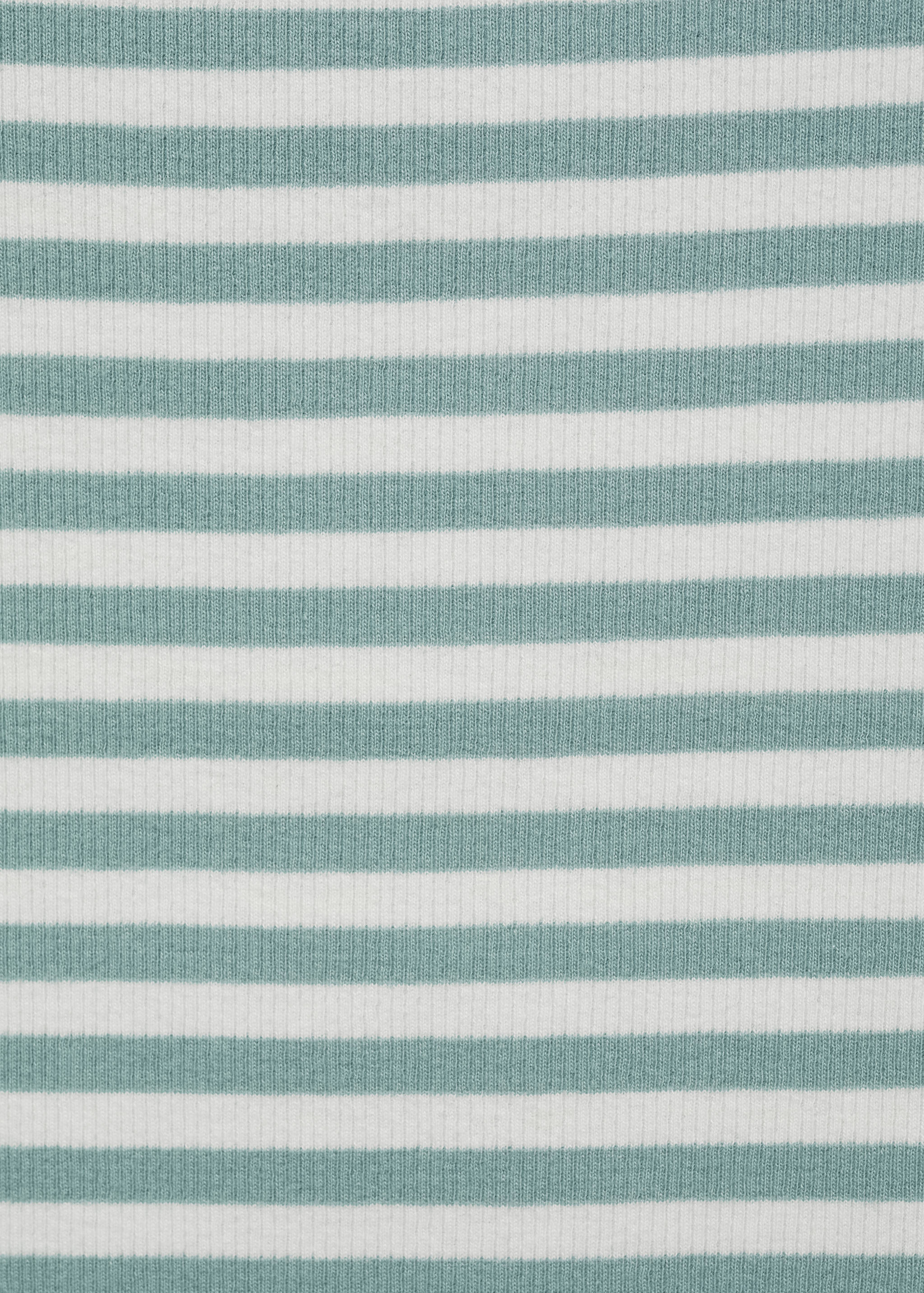 Top côtelé en coton - Détail de l'article 0