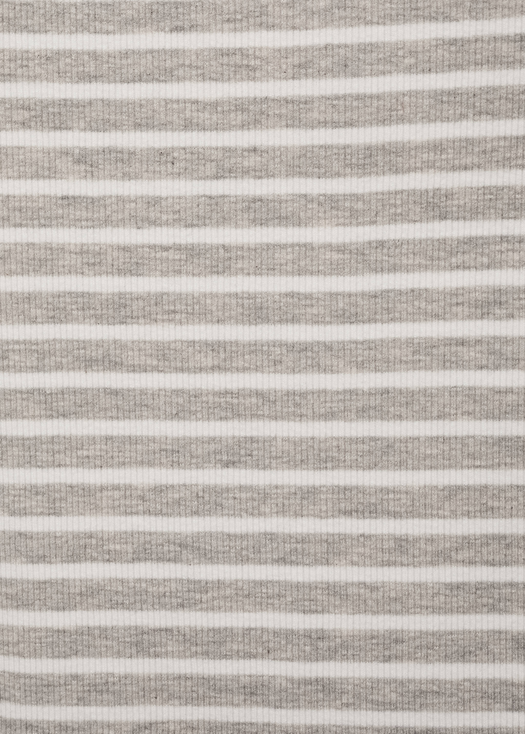 Top côtelé en coton - Détail de l'article 0