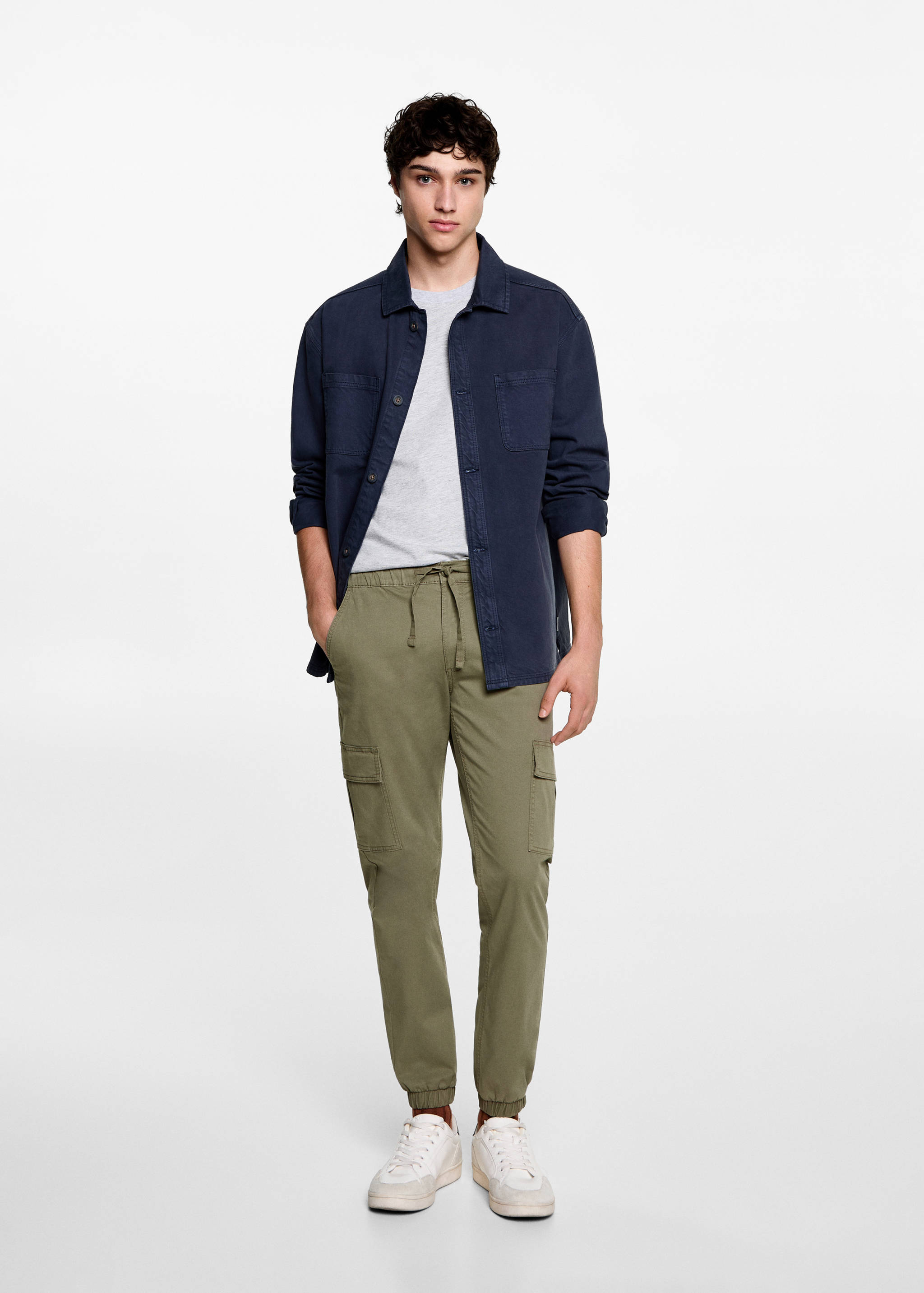 Cargo jogger pants - General plane
