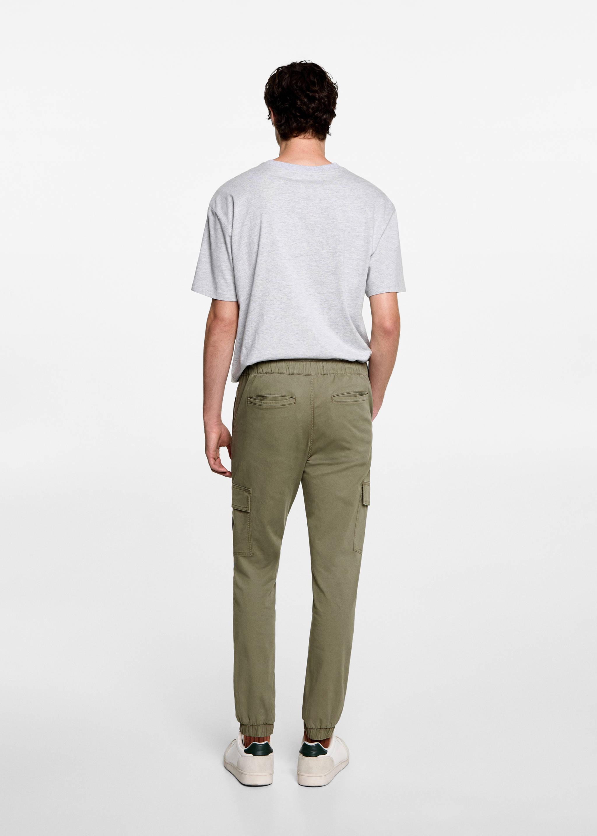Cargo jogger pants - Reverse of the article