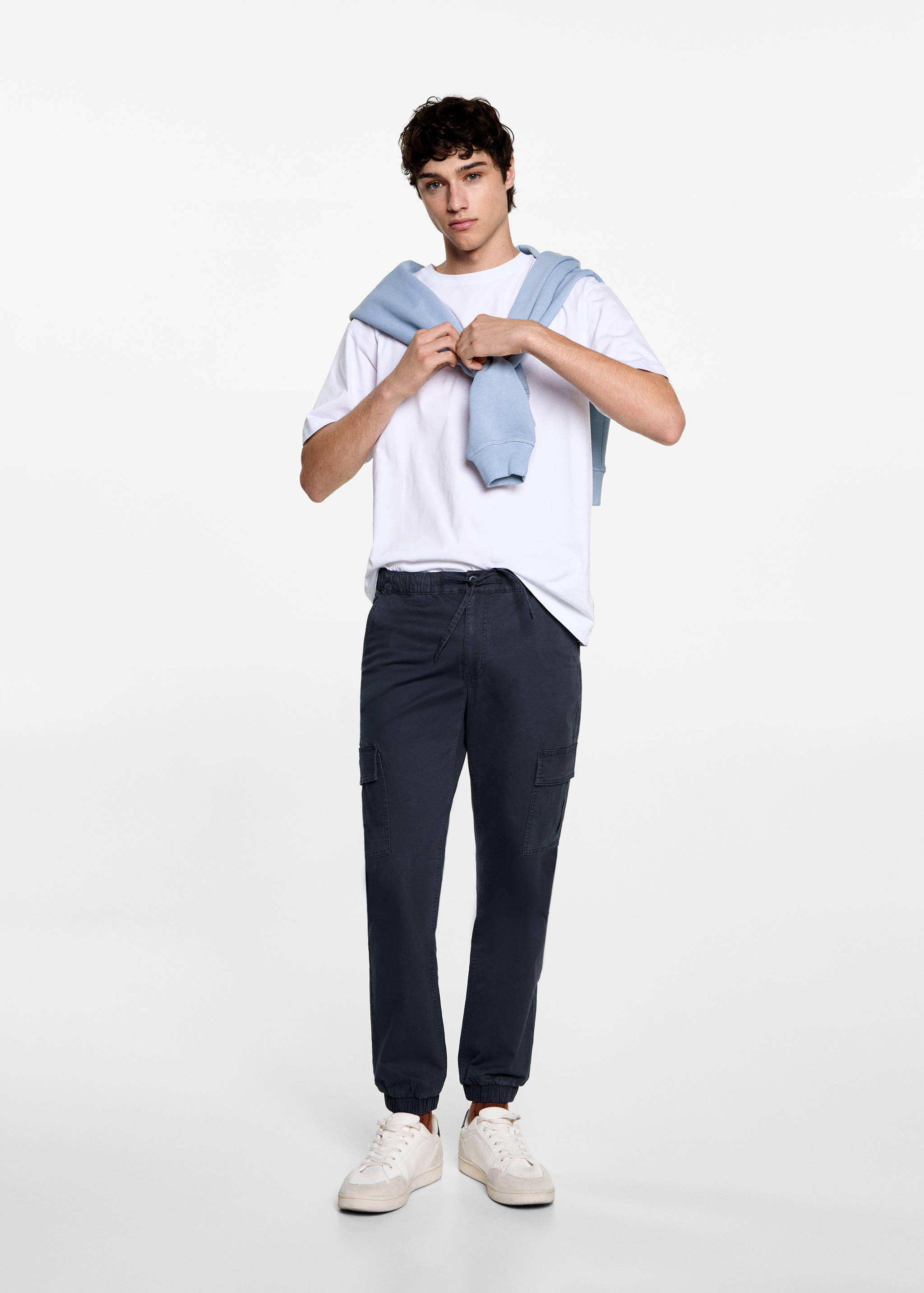 Cargo jogger pants - General plane