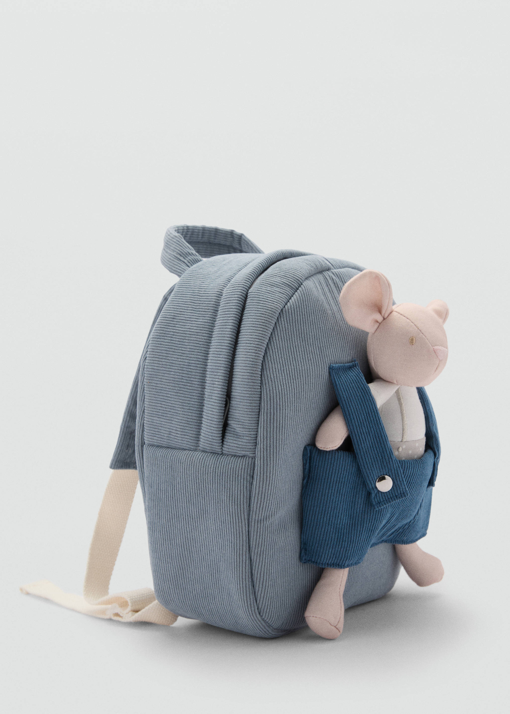 Mouse toy backpack - Medium plane