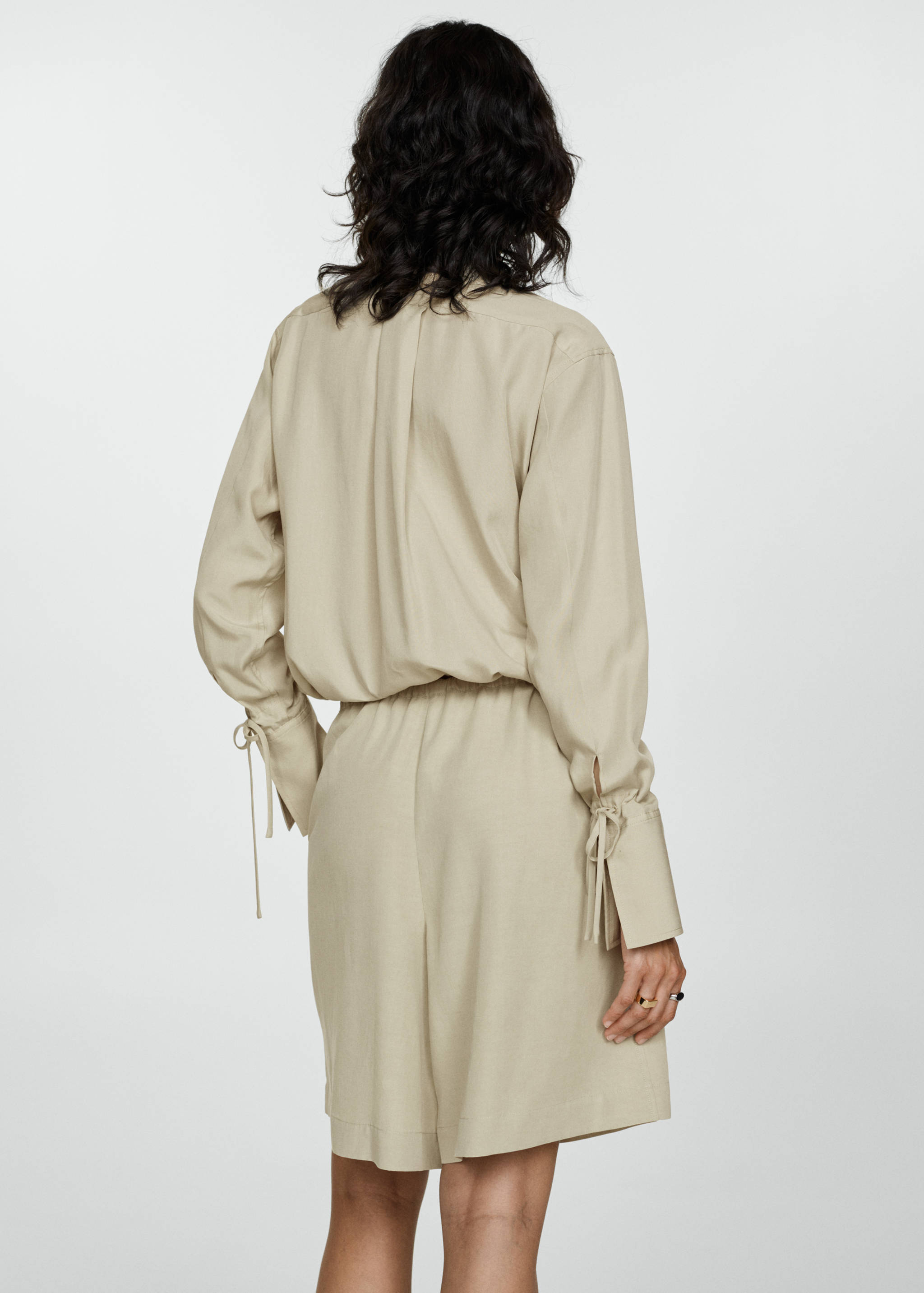 Camisa lyocell lazo - Reverso del artículo