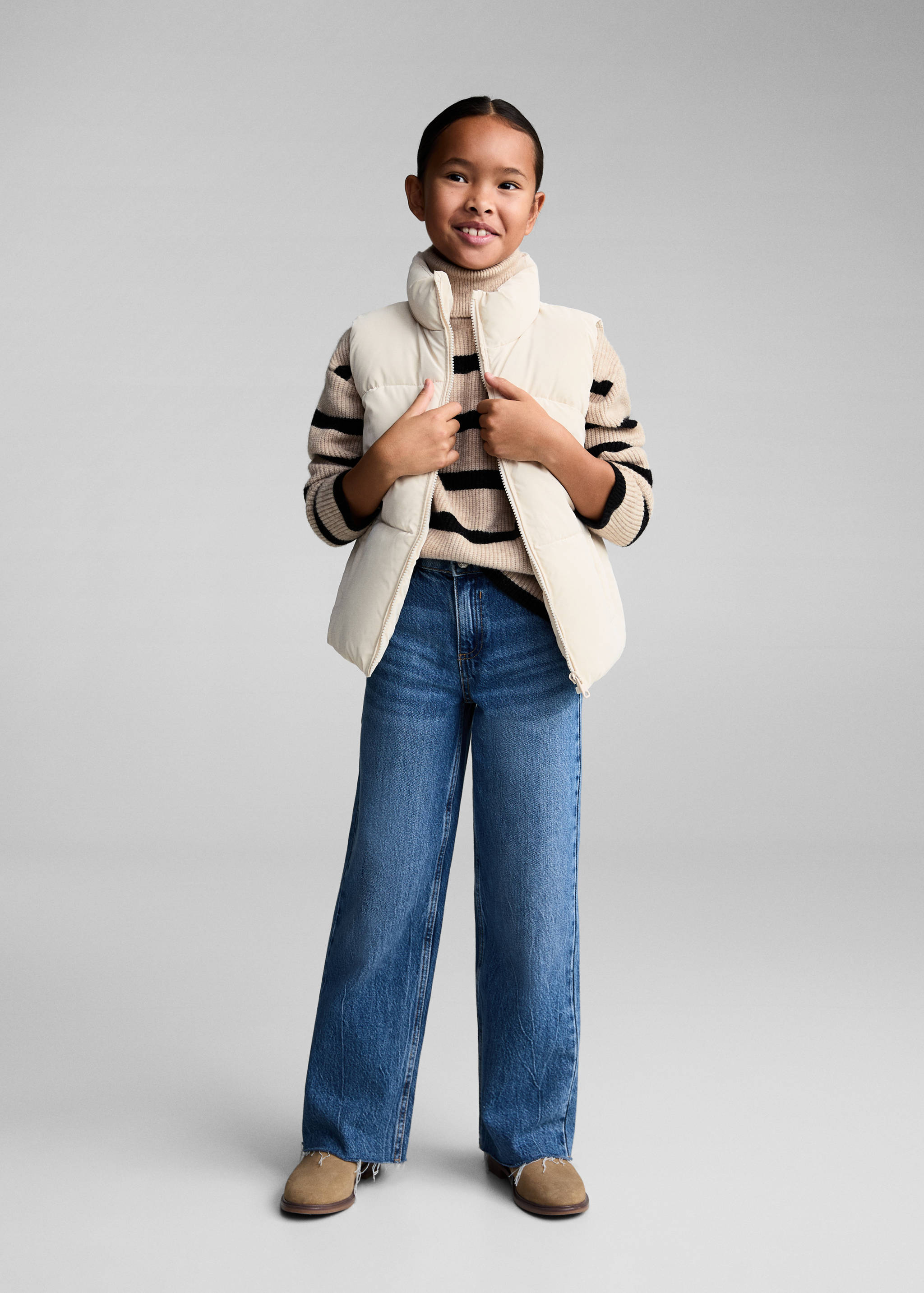 Quilted gilet - General plane