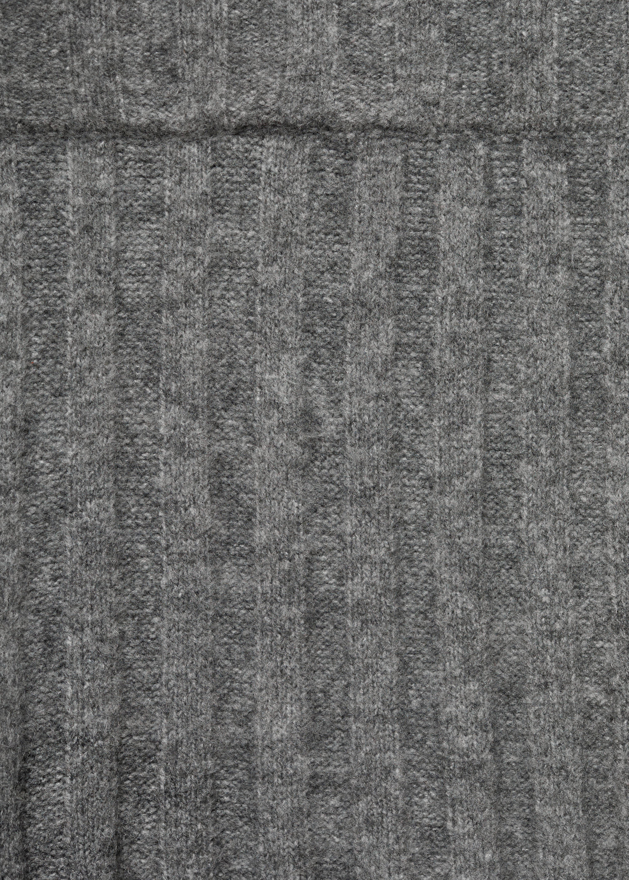 Straight-fit rib-knit trousers - Details of the article 8