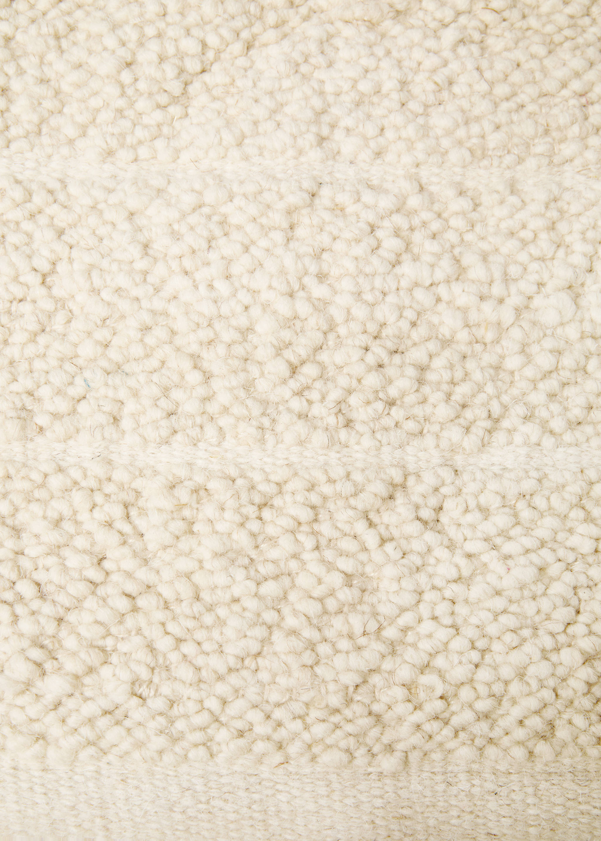 Vloerkleed van wol en katoen 150x200 cm - Detail van het artikel 2