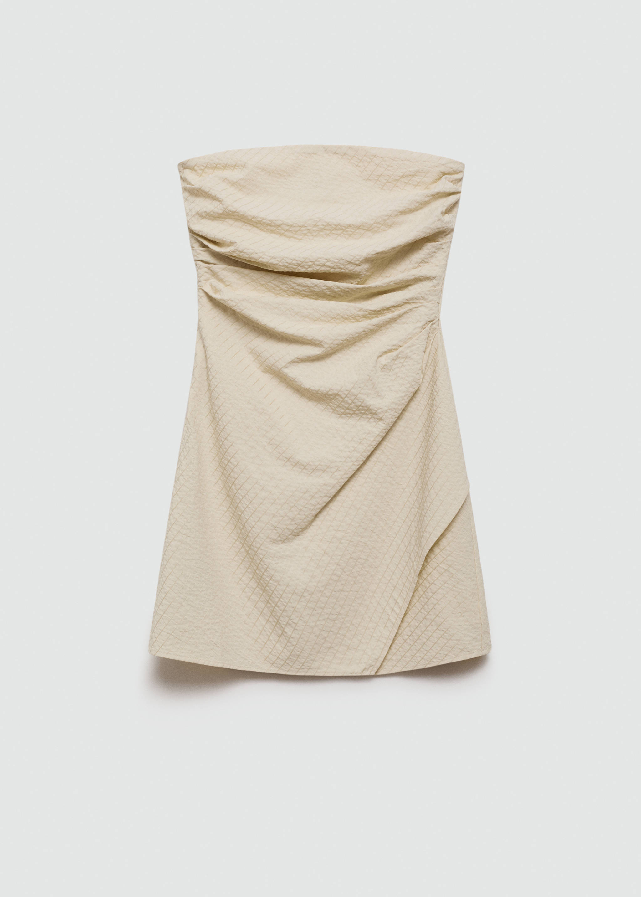 Vestido rayas drapeado - Artículo sin modelo