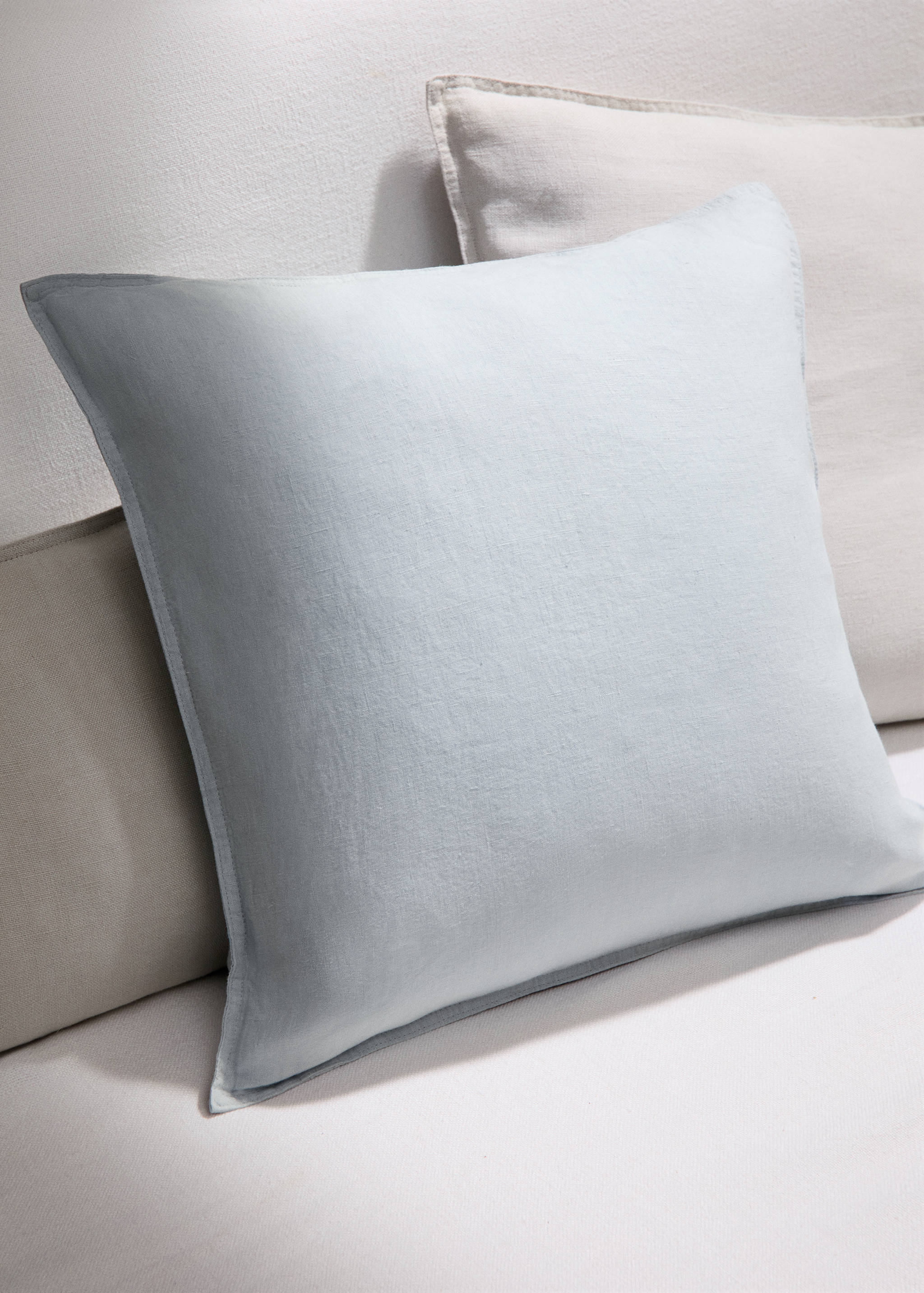 100% linen cushion case 45x45cm - General plane