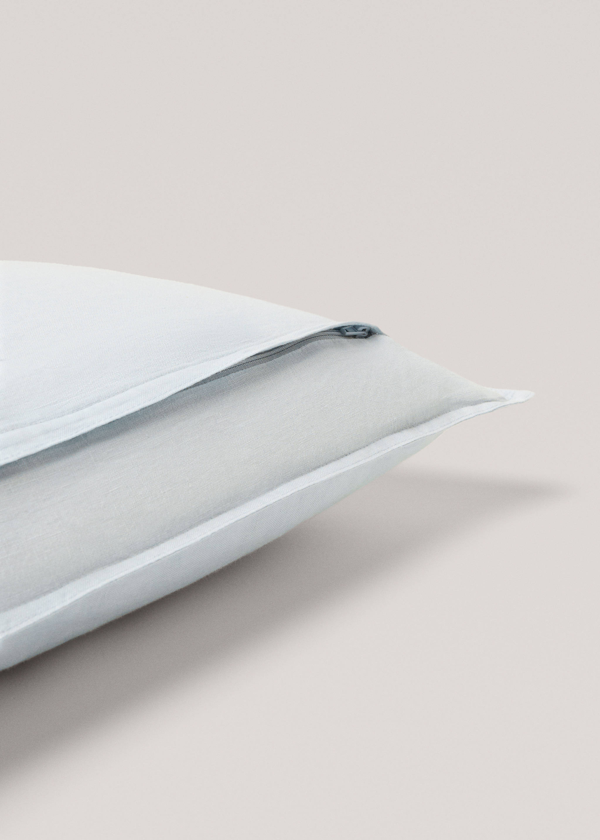 100% linen cushion case 45x45cm - Details of the article 4