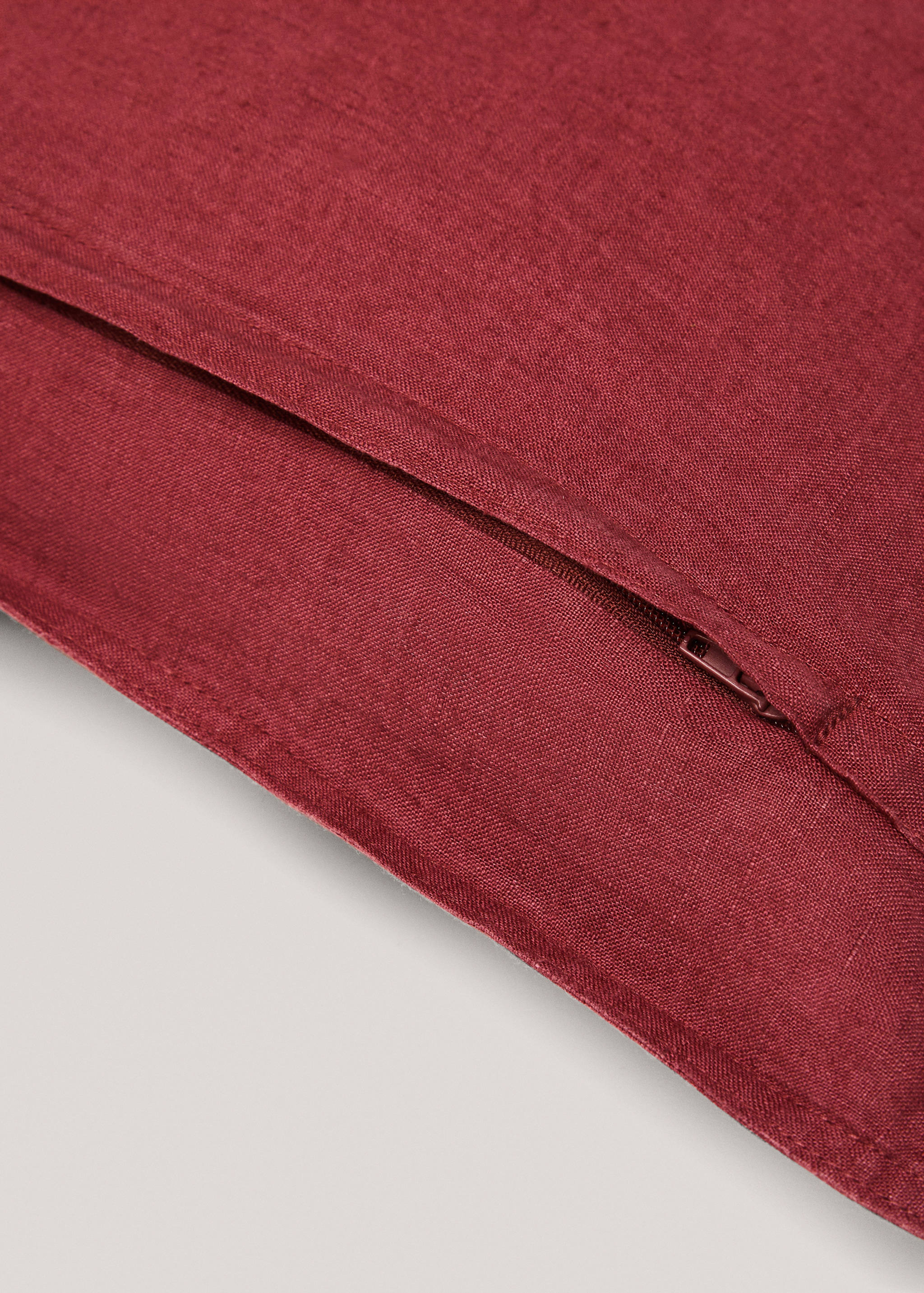 100% linen cushion case 45x45cm - Details of the article 4