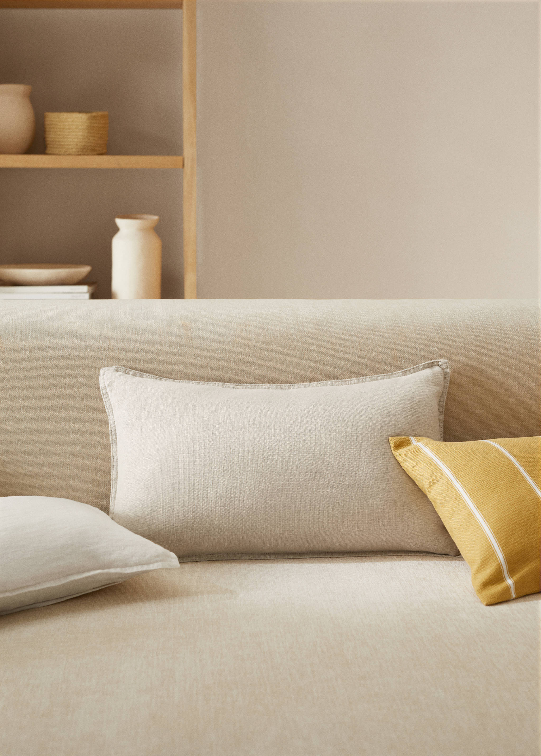 Housse de coussin 100 % lin 30x50 cm - Plan général