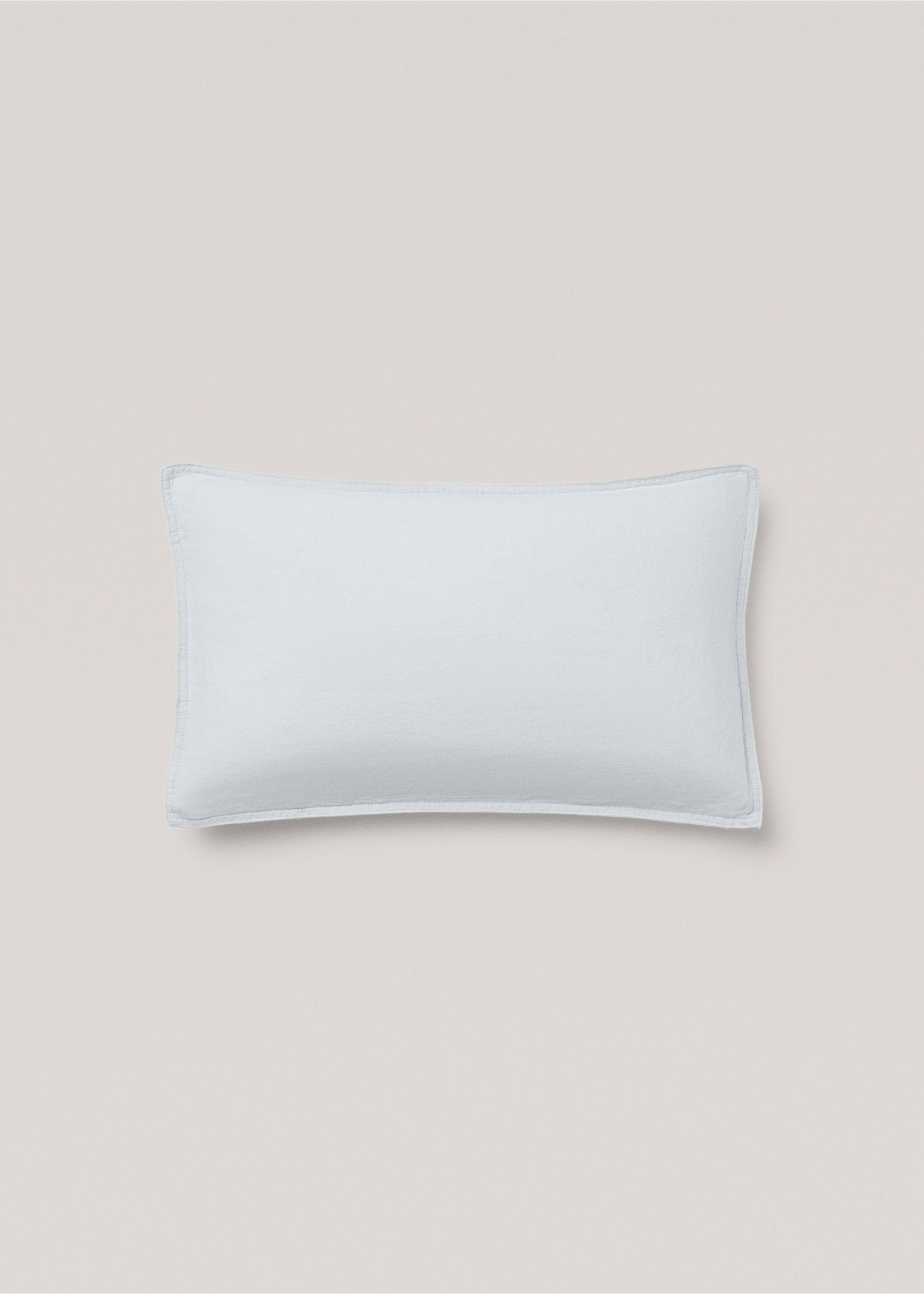 100% linen cushion cover 30x50cm - Article without model, Aqua Green. Ref: 77033279-00.
