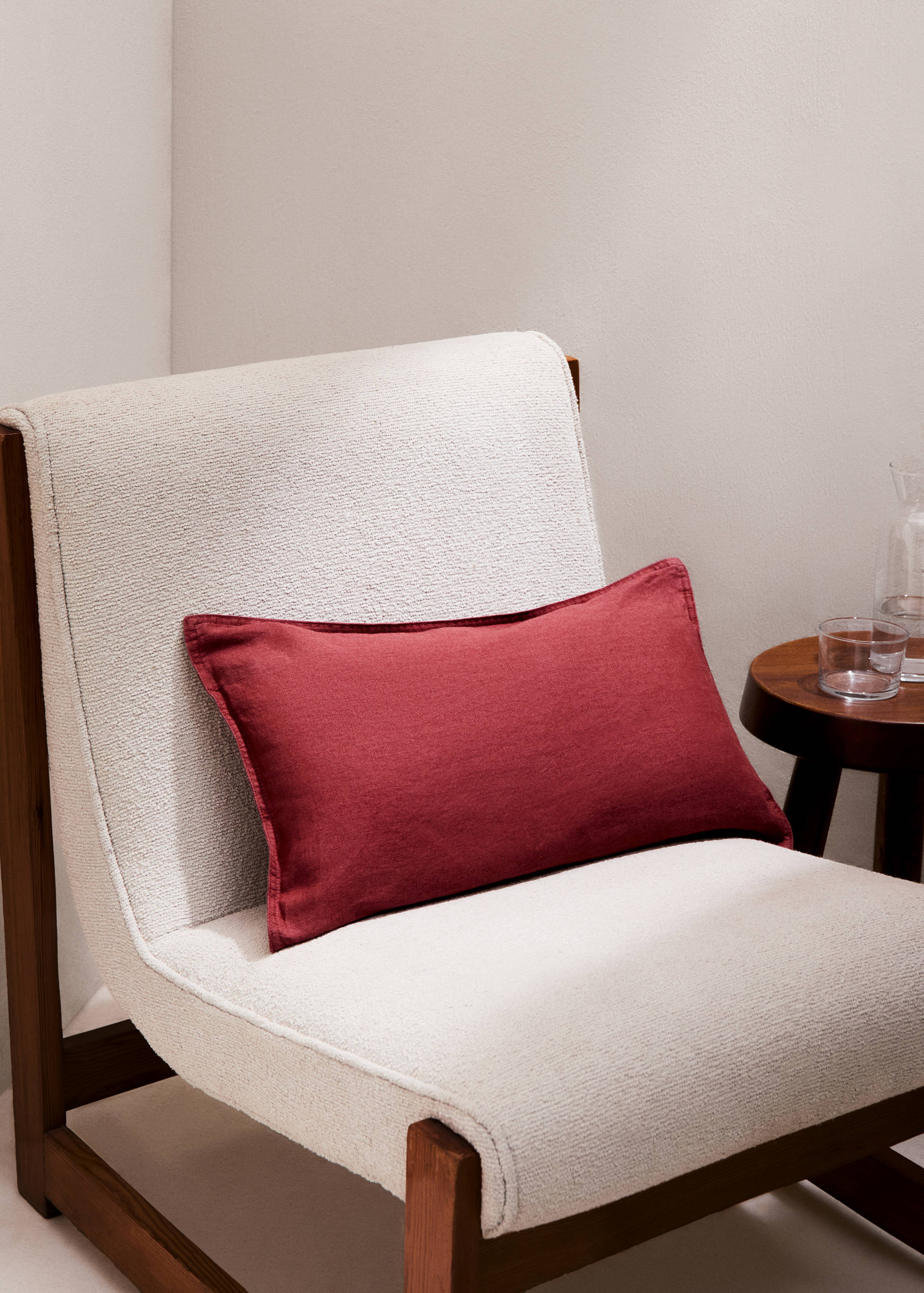 Housse de coussin 100 % lin 30x50 cm - Plan général